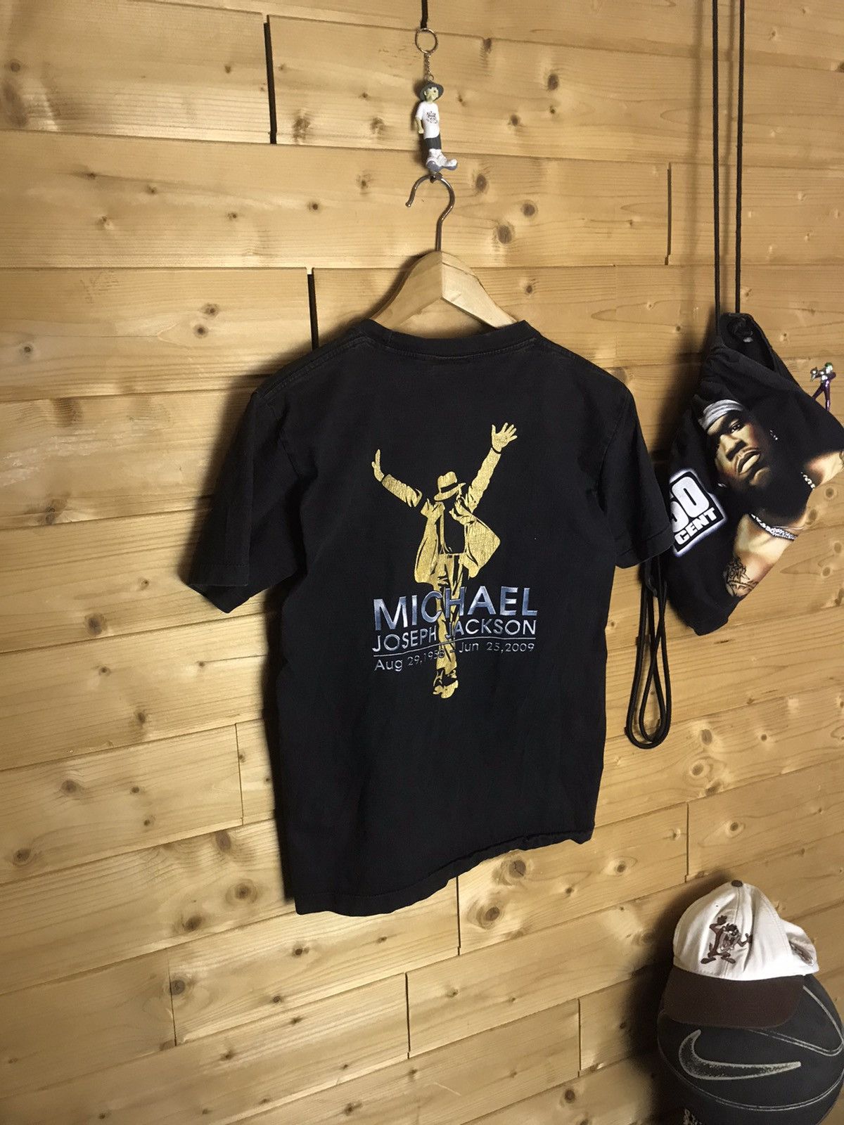 Band Tees Vintage Michael Jackson single stitch t-shirt Size US XS / EU 42 / 0 - 9 Thumbnail