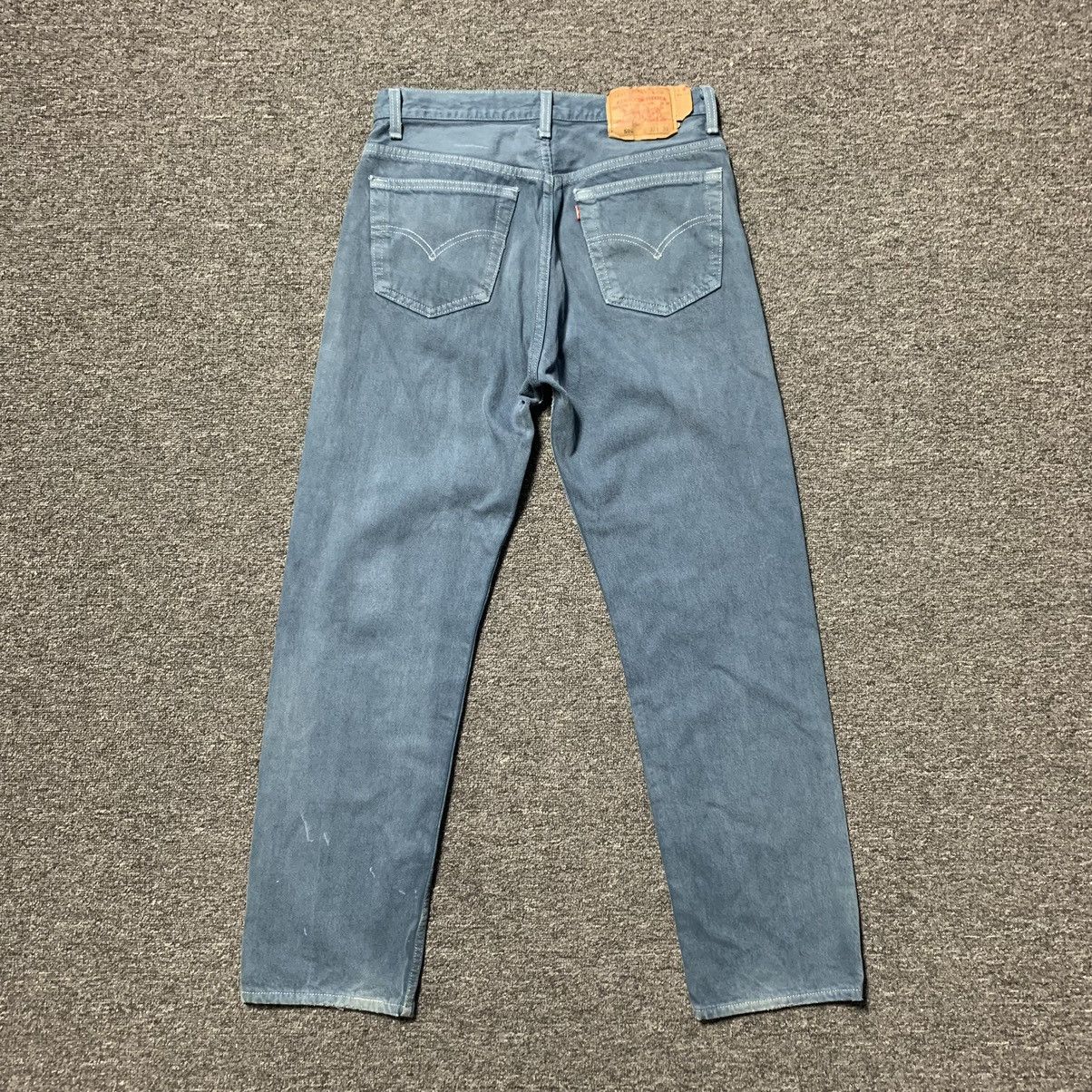 Levi's 80s Vintage Levi's501 Made In USA painted washed Jeans Size US 32 / EU 48 - 1 Thumbnail