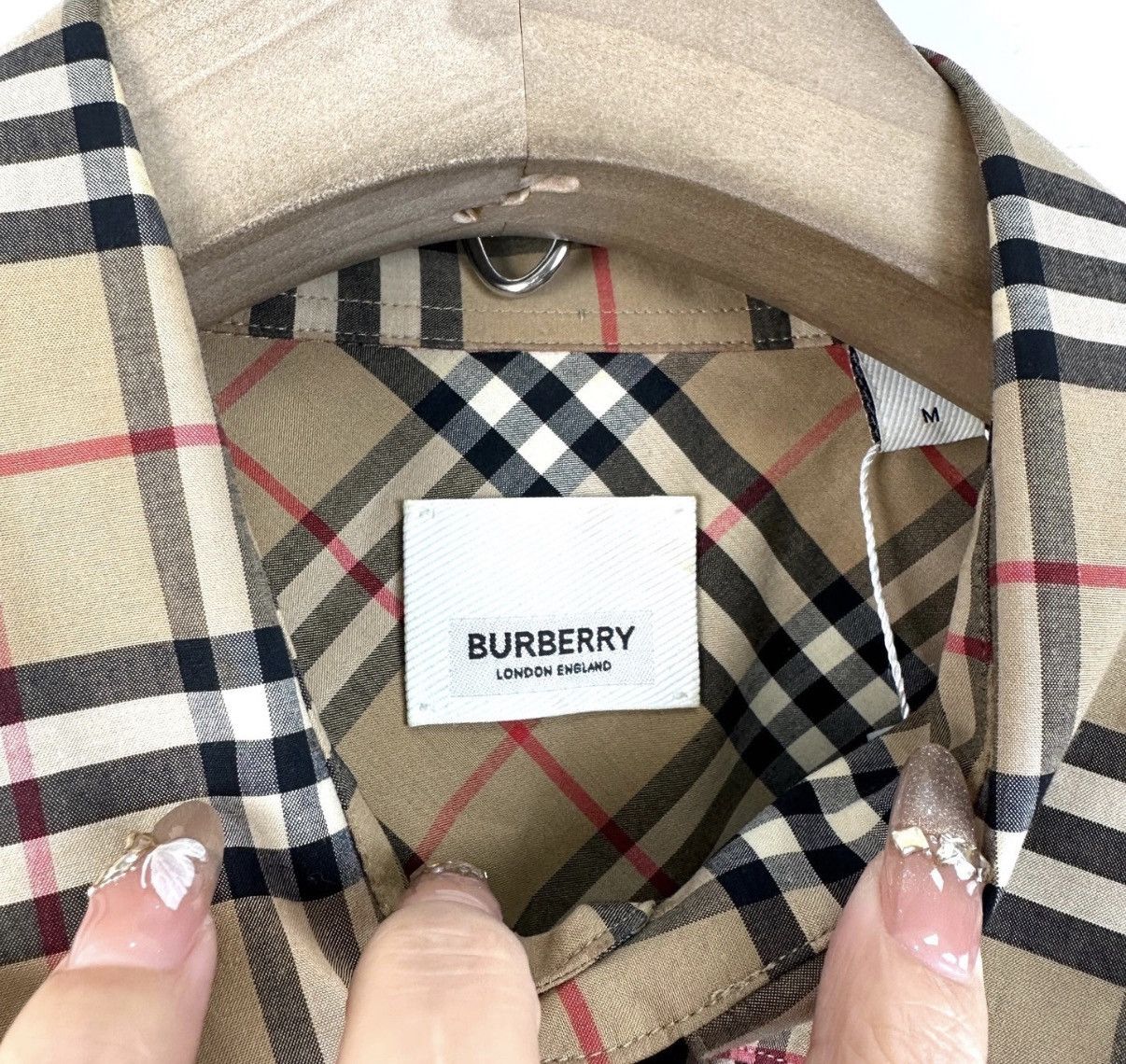 Burberry Burberry Pocket Embossed Check Short Sleeve Shirt K12 Size US M / EU 48-50 / 2 - 4 Thumbnail
