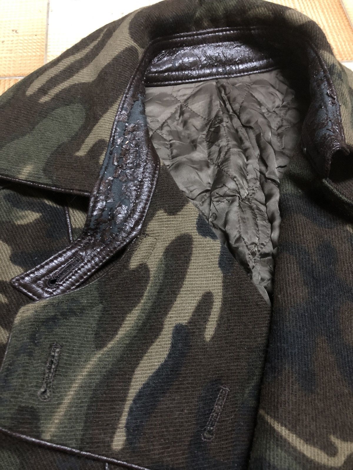 Hysteric Glamour WINTER OFFER❄️VINTAGE HYSTERIC GLAMOUR CAMOUFLAGE TRENCH COAT Size M / US 6-8 / IT 42-44 - 9 Thumbnail