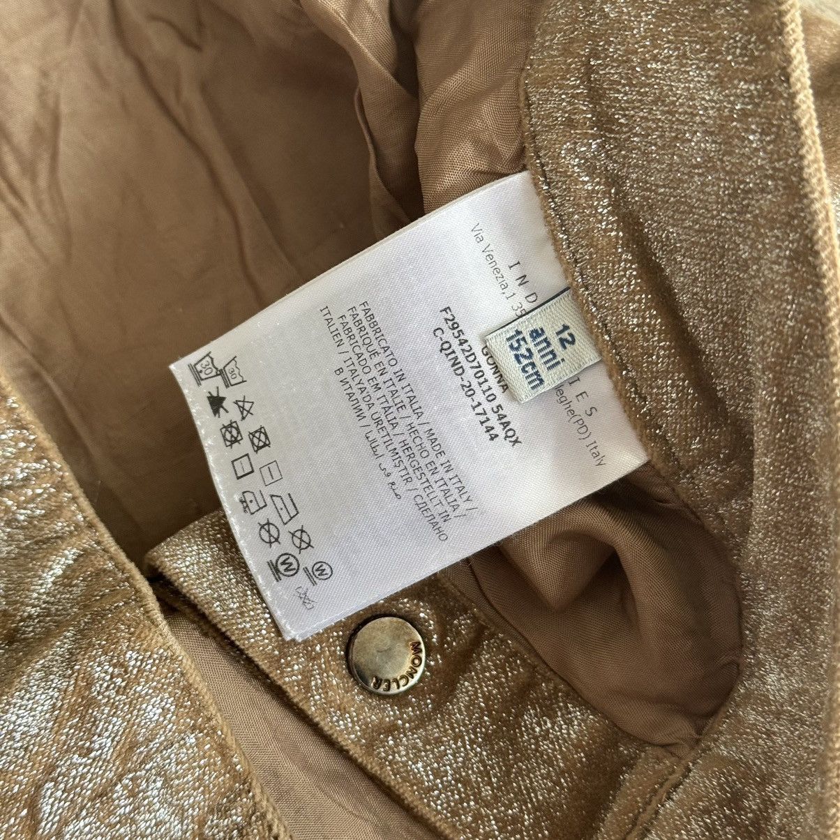 Moncler Moncler Glitter Tobaco Gonna Skirt Size 25" / US 0 / IT 36 - 15 Thumbnail