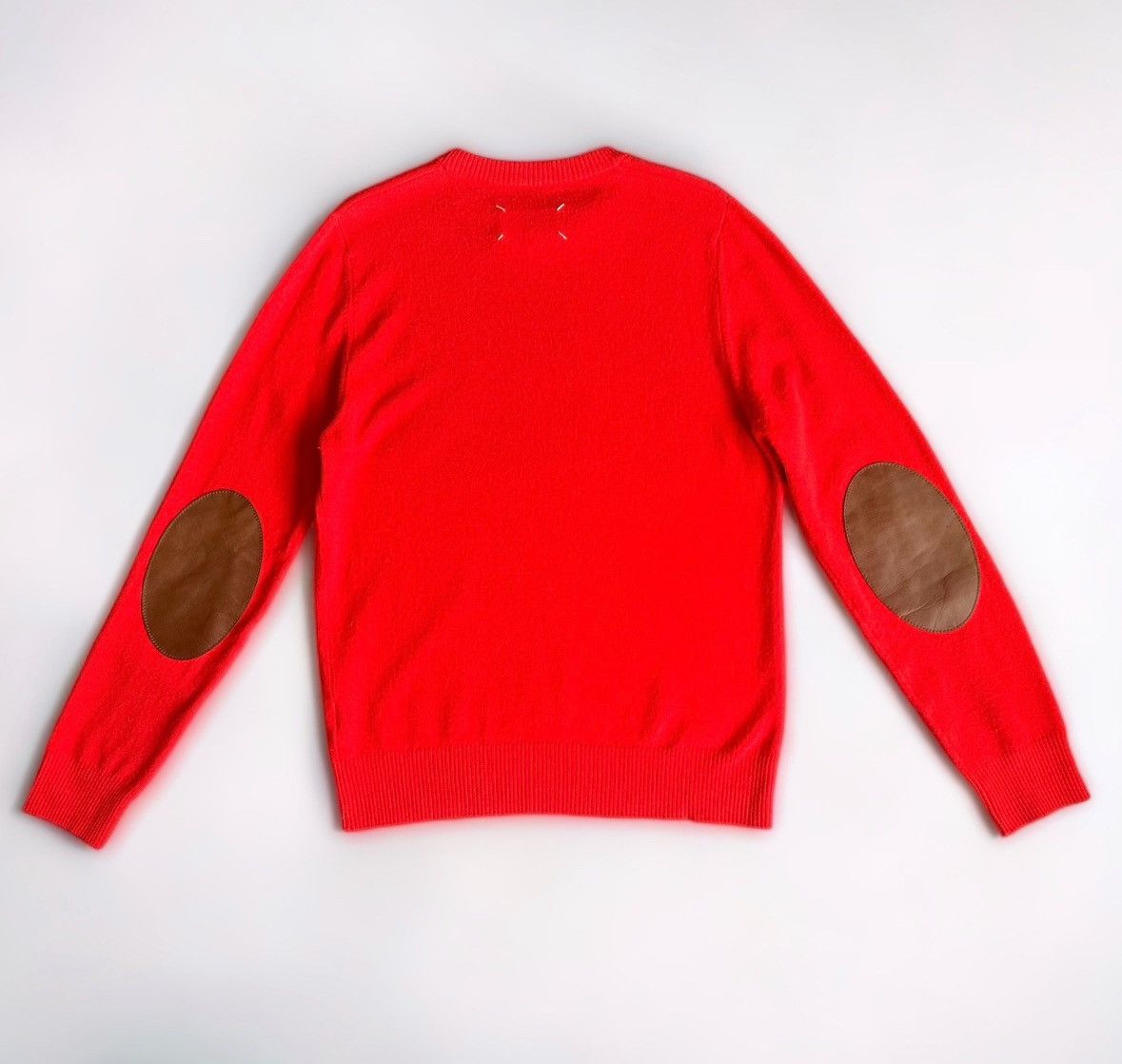 Maison Margiela Margiela leather elbow pad sweater Size US M / EU 48-50 / 2 - 3 Thumbnail