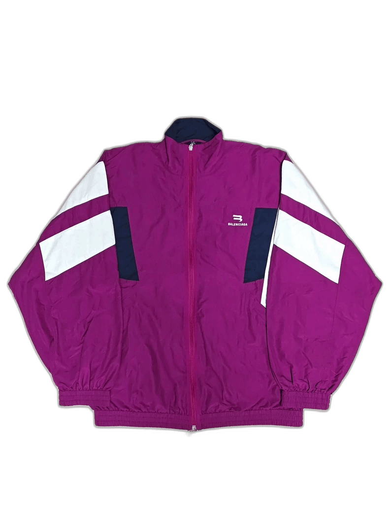 Balenciaga balenciaga sporty nylon jacket in pink Size US S / EU 44-46 / 1 - 1 Thumbnail