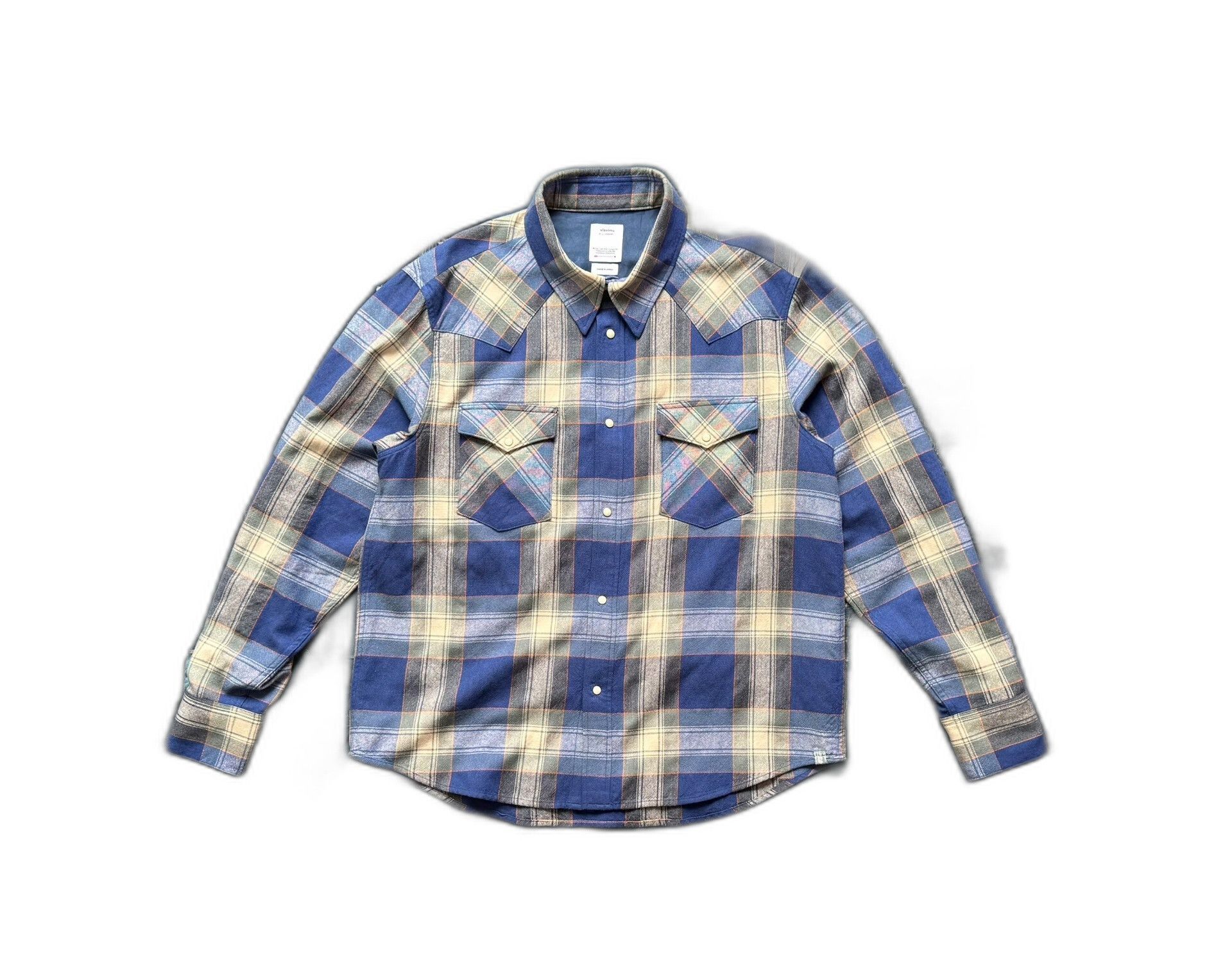 Visvim VISVIM 25AW FOUR CORNERS CHECK SHIRT CARDIGAN Size US M / EU 48-50 / 2 - 1 Thumbnail