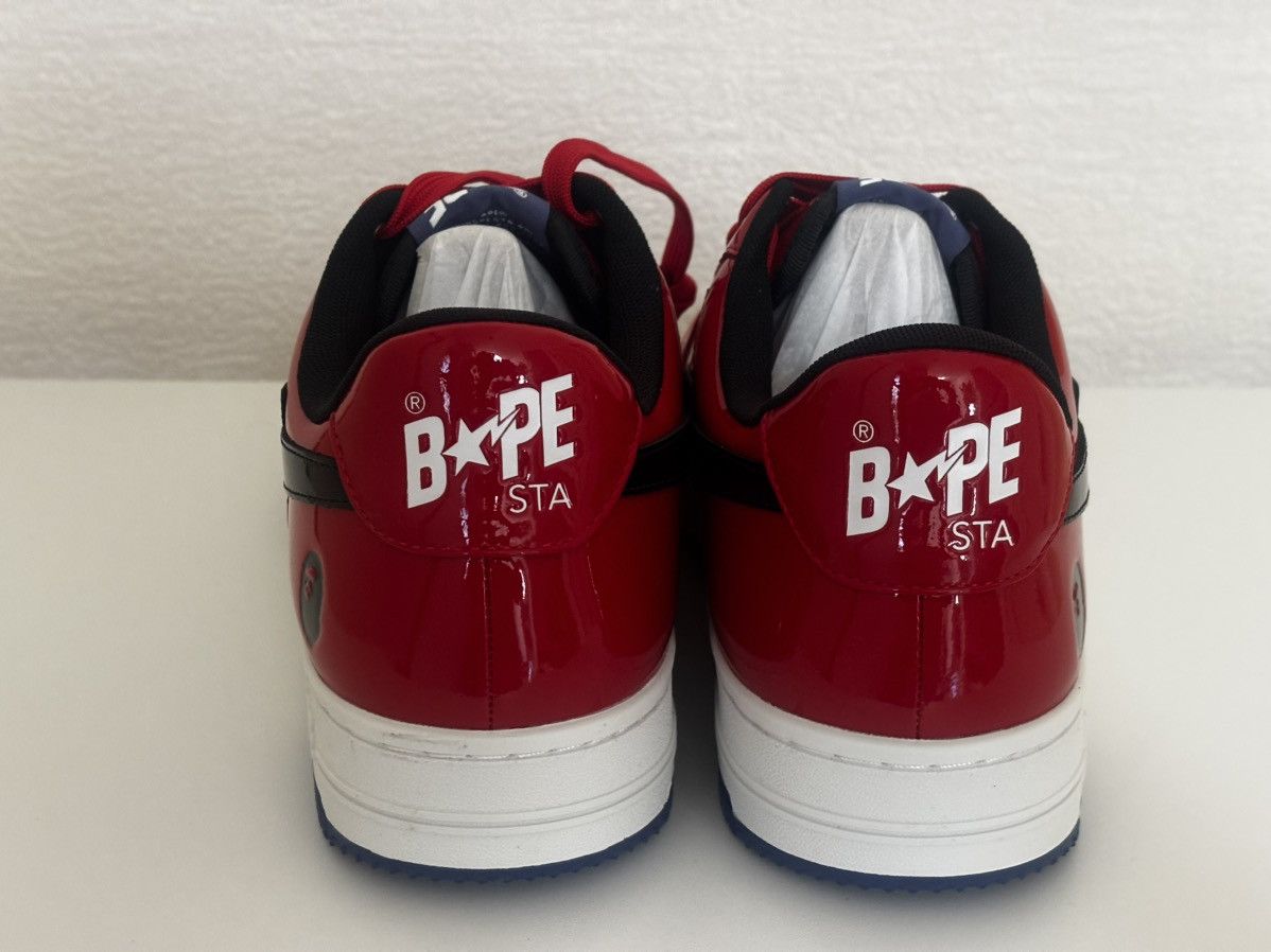 Bape Authentic ape bape bape sta #1 red US 11 new bapesta Size US 11 / EU 44 - 11 Thumbnail