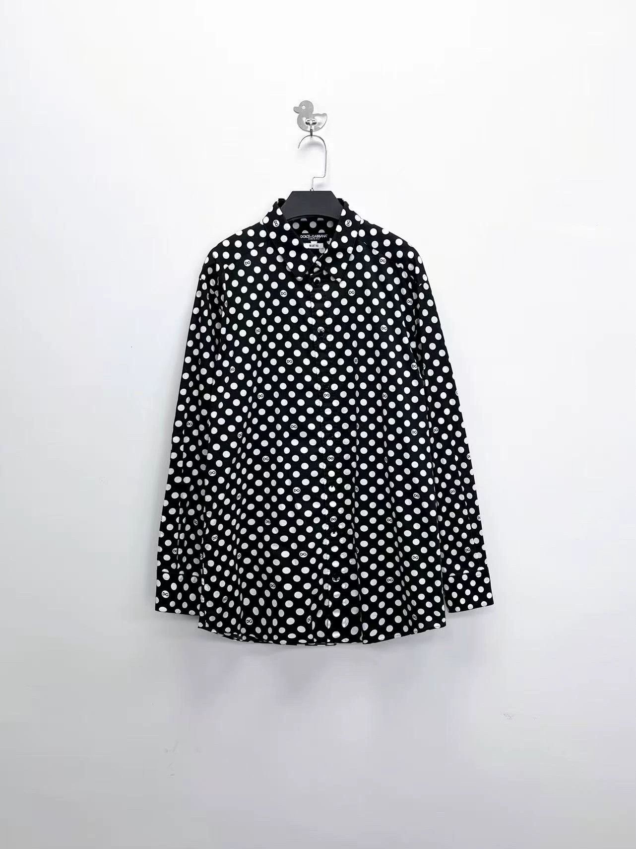 Dolce & Gabbana dolce&gabbana polka dot logo shirt jacket Size US L / EU 52-54 / 3 - 1 Thumbnail