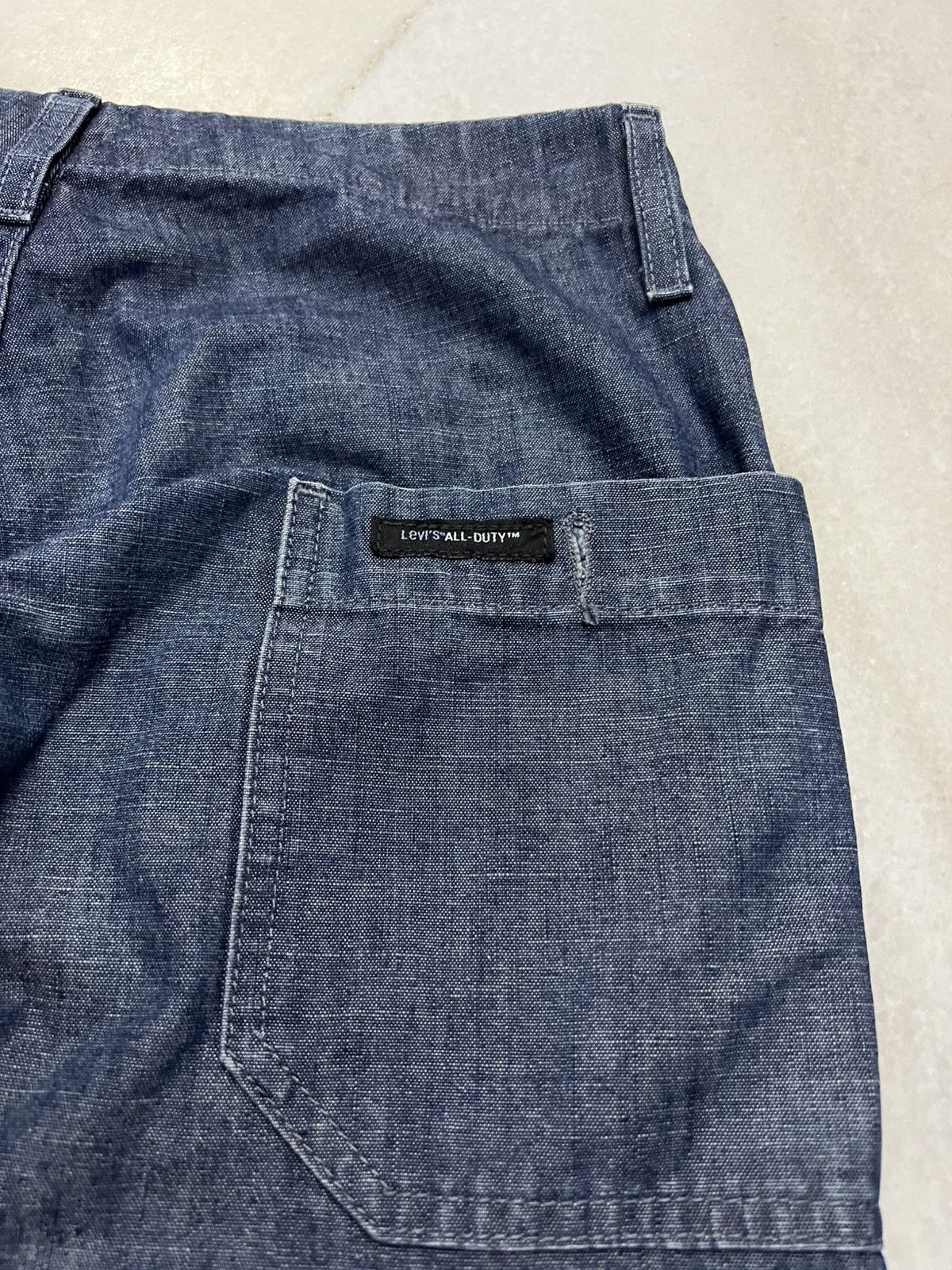 Levi's 🌈90s Levis All Duty Baggy Zipper Jean Size US 28 / EU 44 - 9 Thumbnail