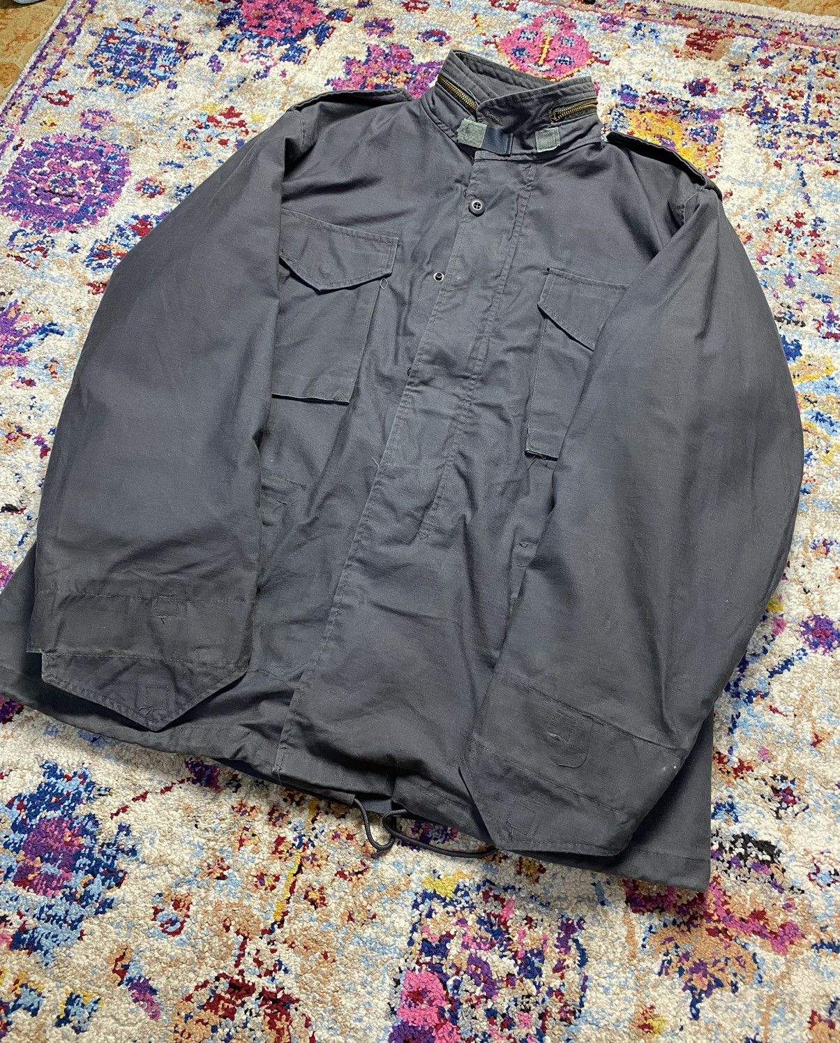 Alpha Industries × Vintage RN35569 Alpha Industries Coat Cold Weather Man's Field Parka Size US L / EU 52-54 / 3 - 3 Thumbnail