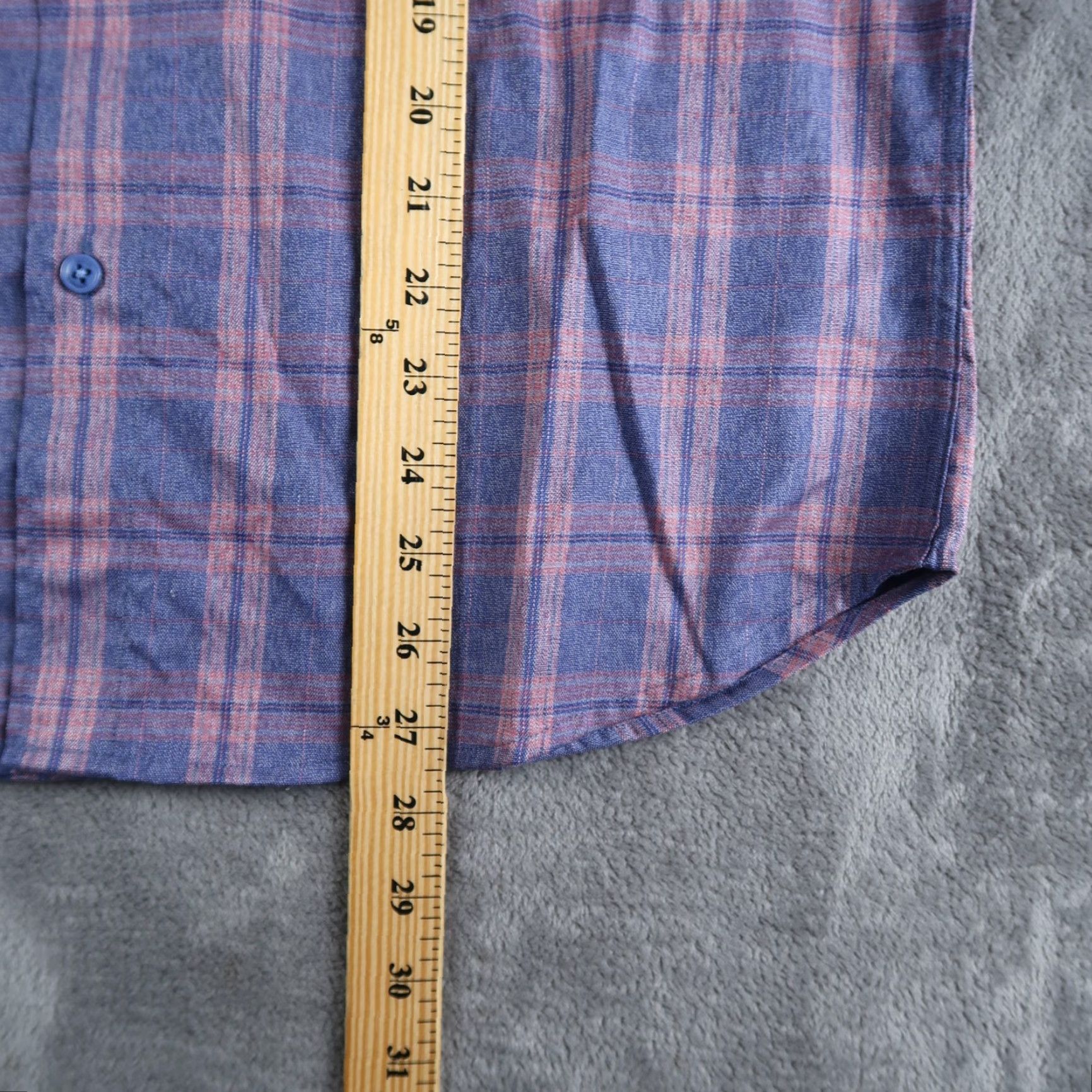Vintage Twillory Button-Up Shirt Men M Medium Tailored Fit Plaid Stretch Wrinkle Resistant Twill Casual Travel Long Sleeve Size US M / EU 48-50 / 2 - 6 Thumbnail