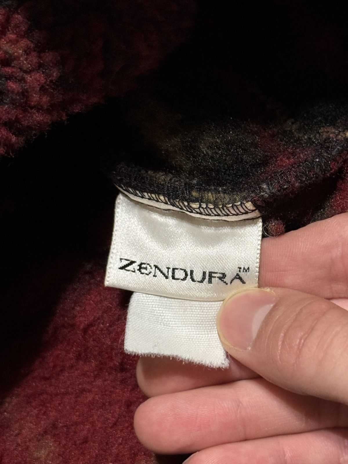 Woolrich Woolen Mills Woolrich Sherpa Fleece Plaid Zendura Pile L 1/4 Zip Jacket Size US L / EU 52-54 / 3 - 4 Thumbnail