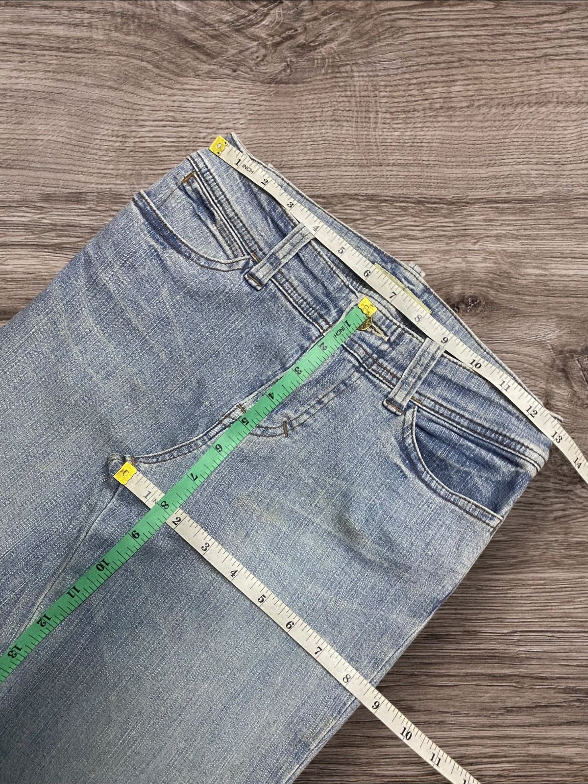 EFFECTOR Vintage Japan Brand Effect Quaint Flare Rna Jeans Size US 26 / EU 42 - 8 Thumbnail