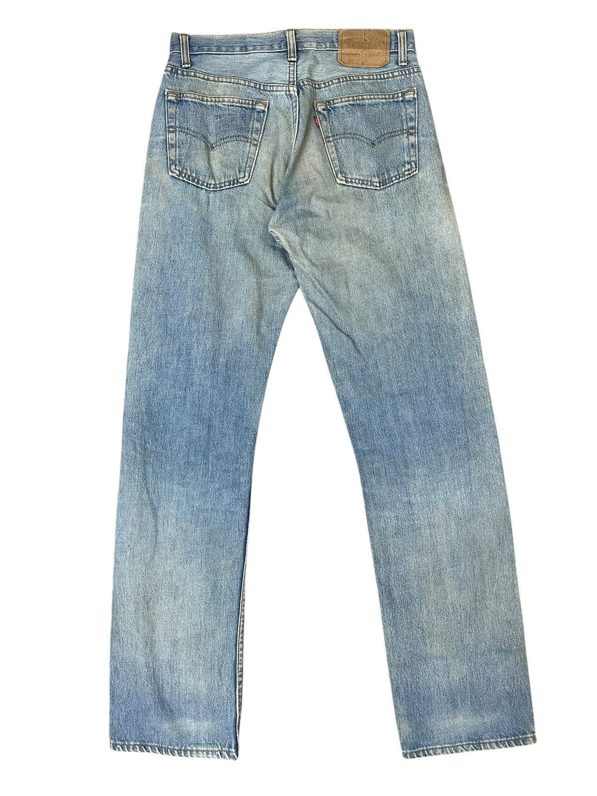 Levi's Vintage Levi’s 501 Distressed Jeans Straight Cut Size US 29 - 2 Thumbnail