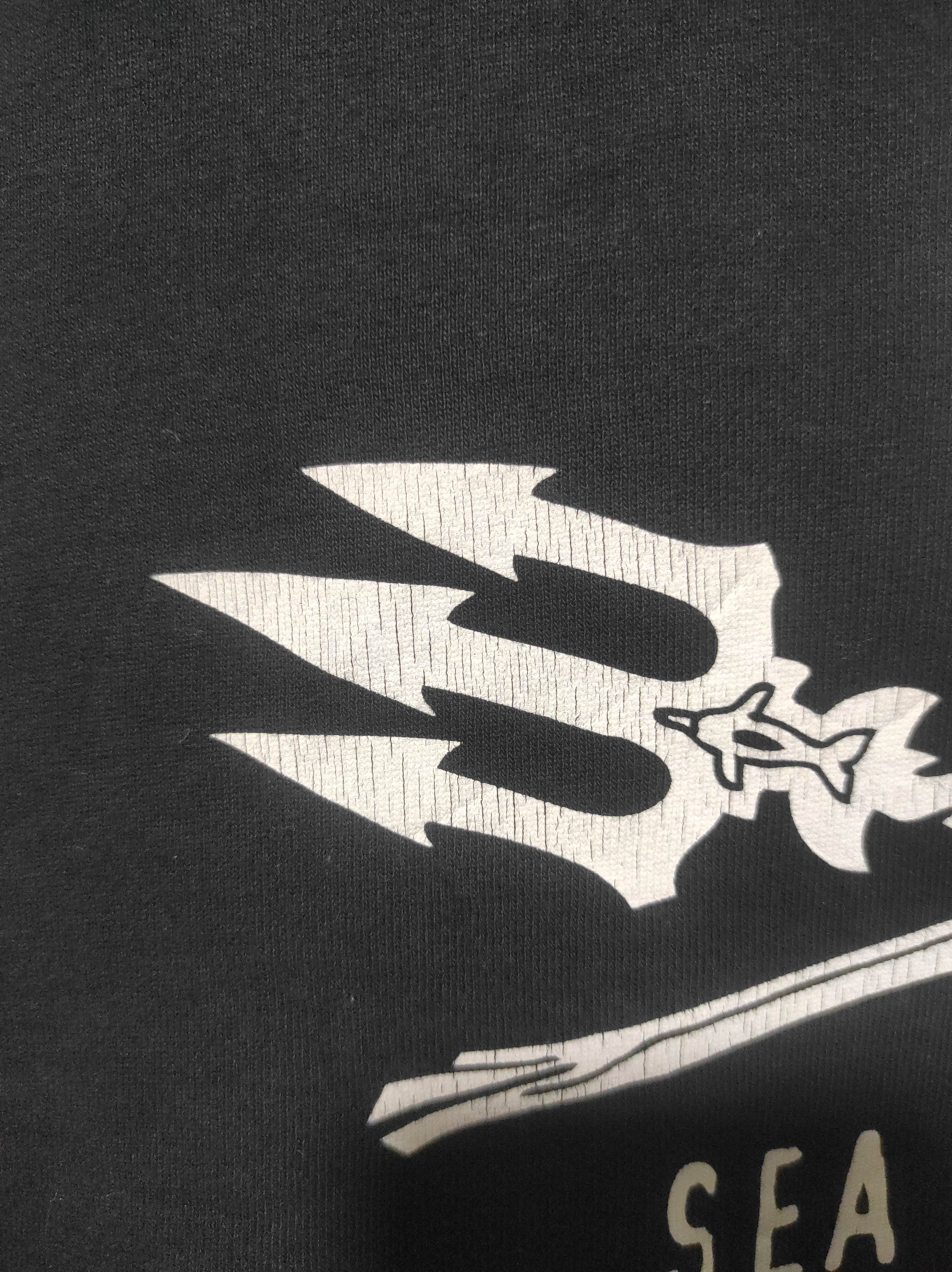 If Six Was Nine Sea Shepherd Skull Fur Hoodie ifsixwasnine lgb style Size US S / EU 44-46 / 1 - 14 Thumbnail