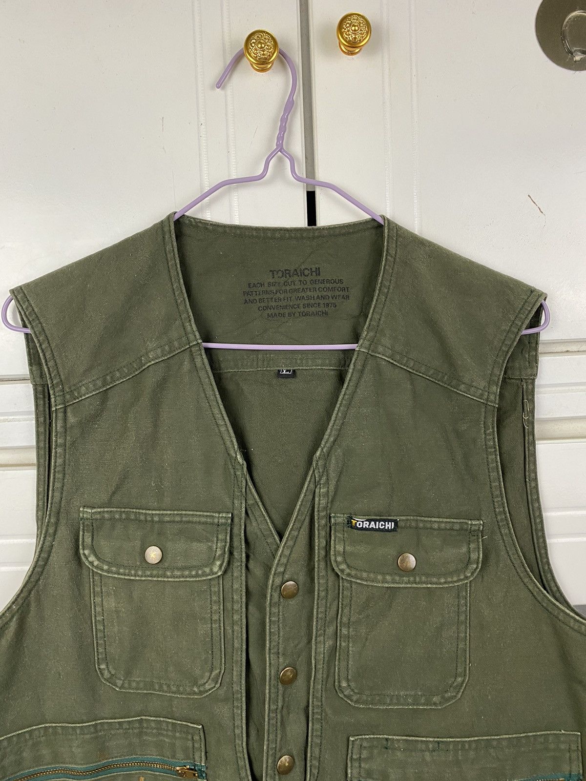 Japanese Brand × Vintage Vintage Vest Pocket Toraichi Japan Size US L / EU 52-54 / 3 - 3 Thumbnail