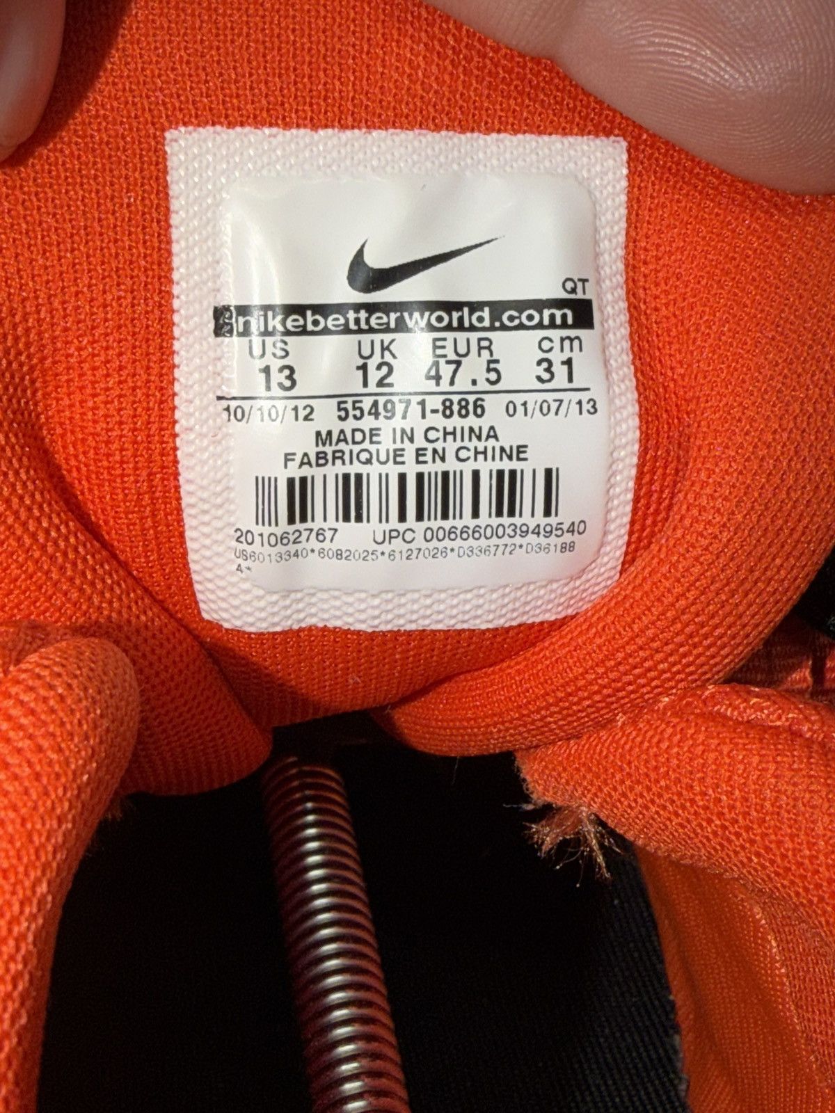 Nike Nike Air Max 95 EM Sunset size 13 Size US 13 / EU 46 - 13 Thumbnail