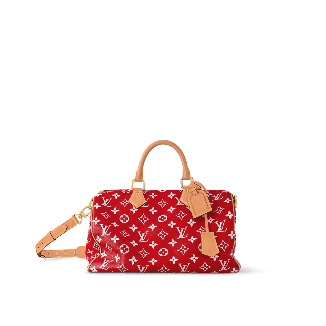 Bag Crossbody Leather Monogram Logo Lv M24420 in Red, Men's
