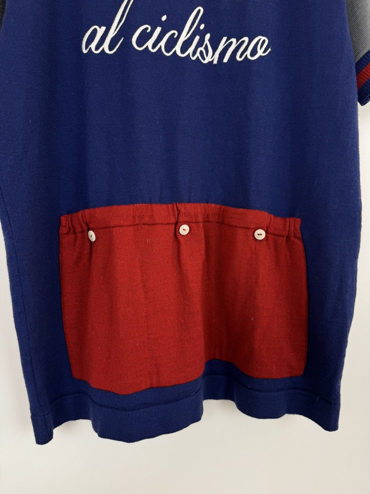 Other Blue de Genes Tributo Cycling Wool Jersey Size US XL / EU 56 / 4 - 11 Thumbnail