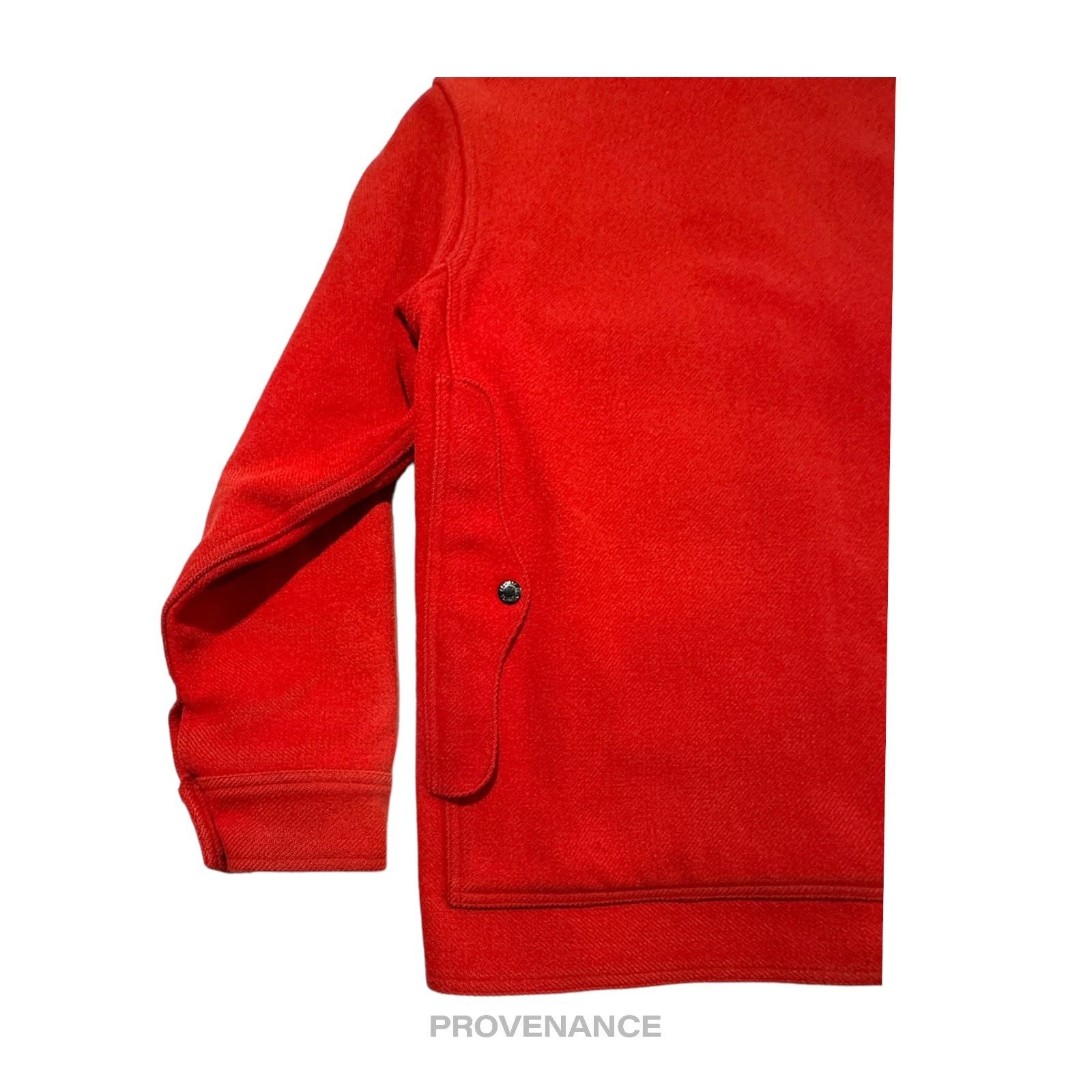 Filson 🔴 Filson Mackinaw Wool Cruiser Jacket - Scarlet Red 42 M Size US M / EU 48-50 / 2 - 7 Thumbnail