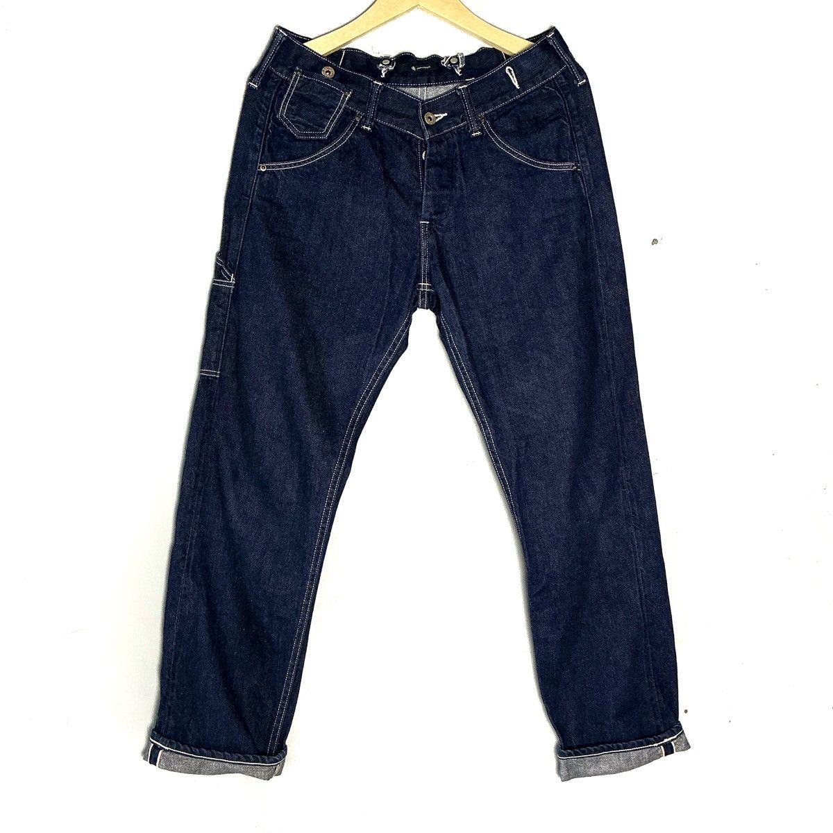 Johnbull Vintage johnbull selvedge carpenter denim Size US 34 / EU 50 - 1 Thumbnail