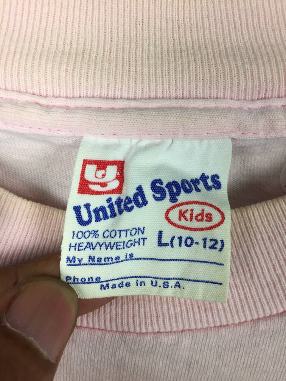 Vintage Vtg 90s Bambies Made In Usa Single Stitch Tee Kids L Size US XS / EU 42 / 0 - 11 Thumbnail