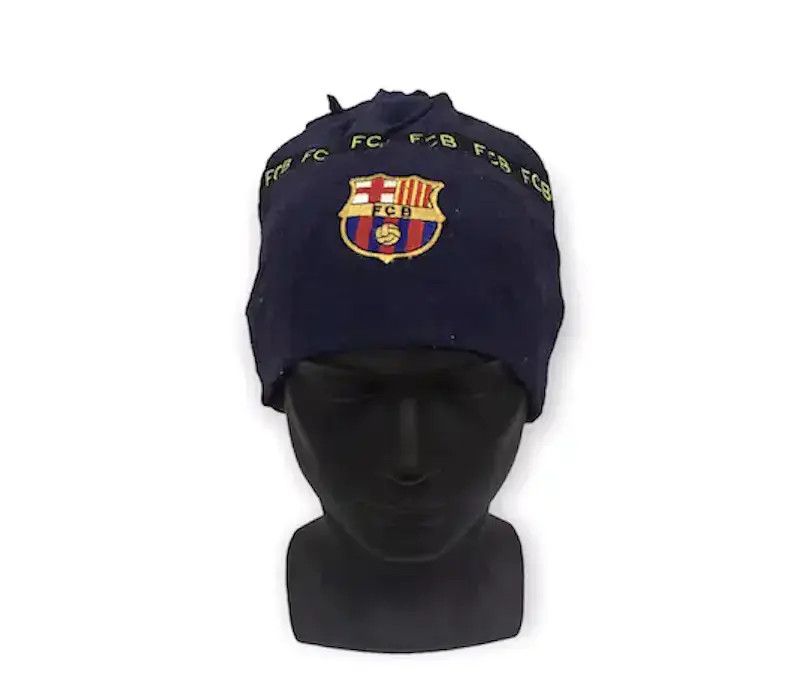 Other F.C Barcelona Big Logo Beanie Hat Size ONE SIZE - 1 Thumbnail