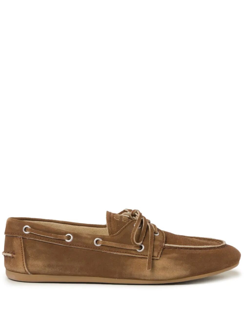 Faded Unlined Suede Loafers, Women's (Size 8)