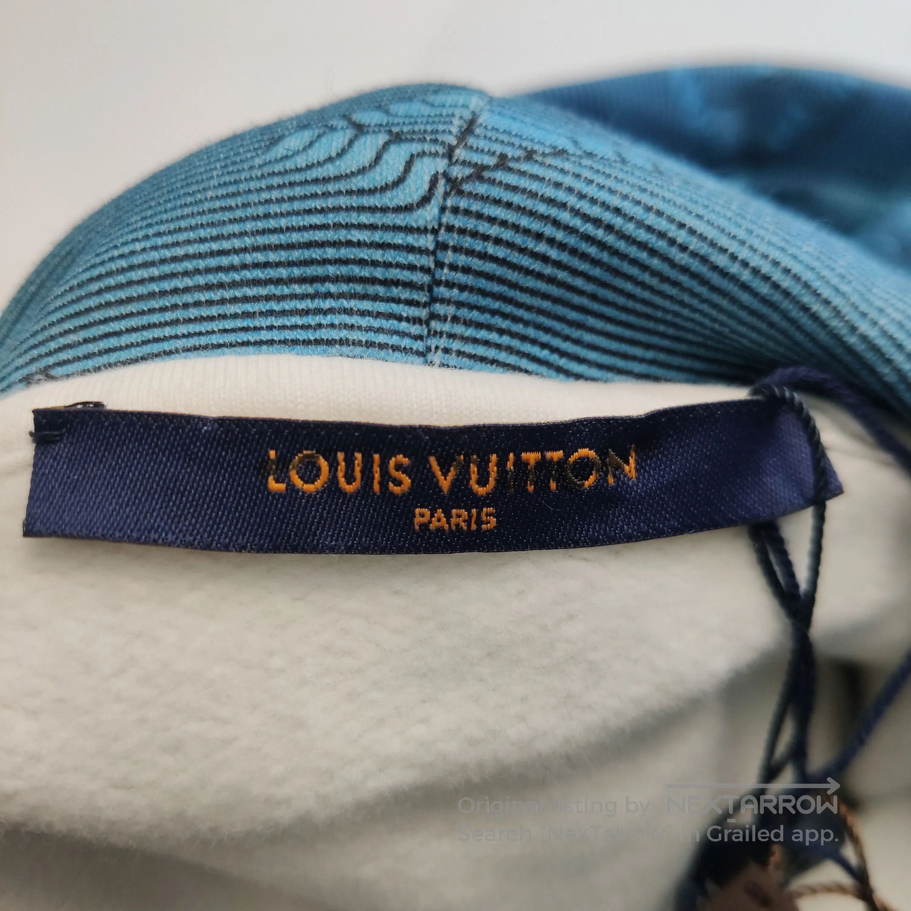 Louis Vuitton Louis Vuitton Blue Monogram Hooded Sweatshirt M. Size US M / EU 48-50 / 2 - 3 Thumbnail