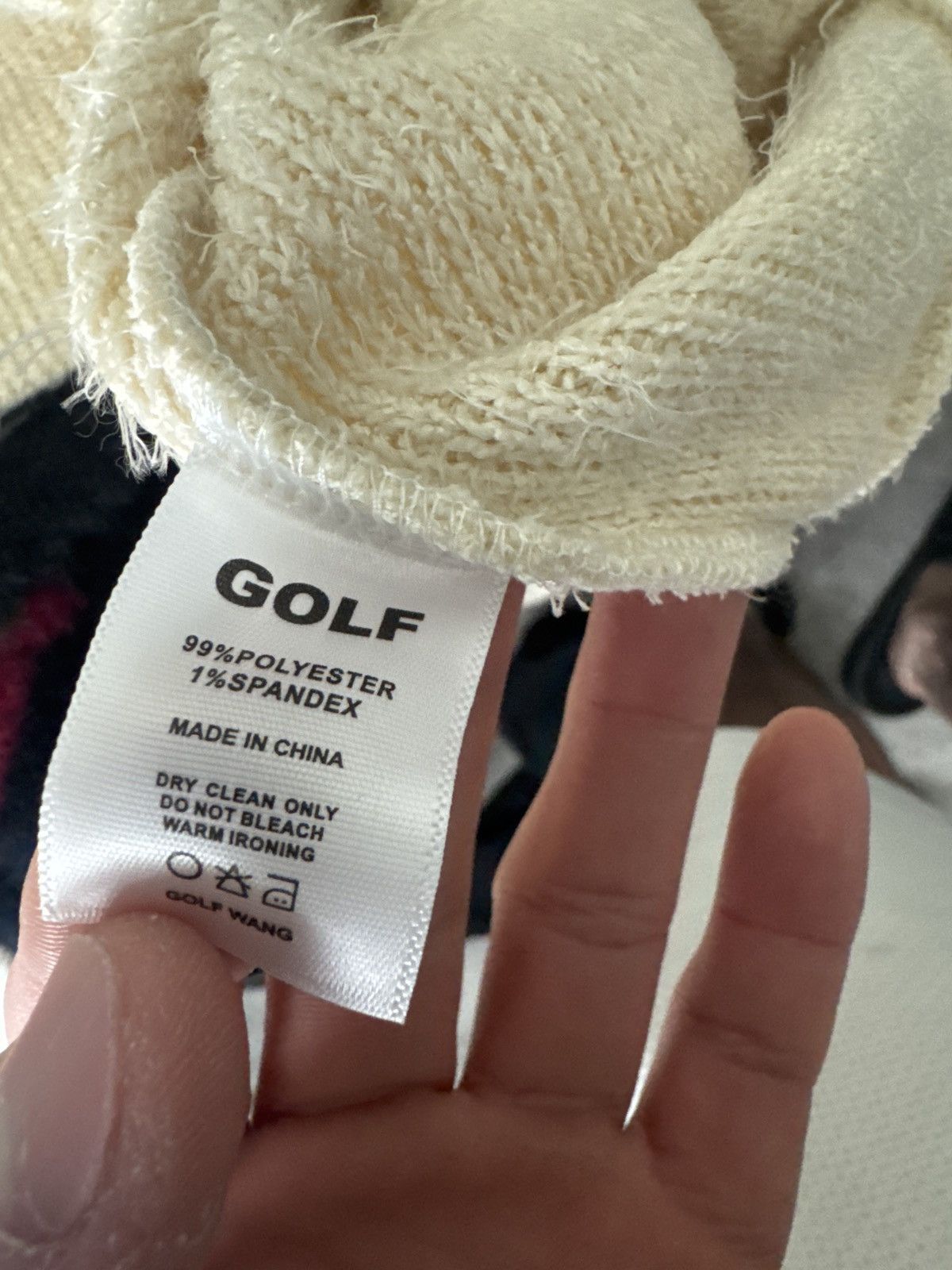 Golf grand hotel cardigan sweater