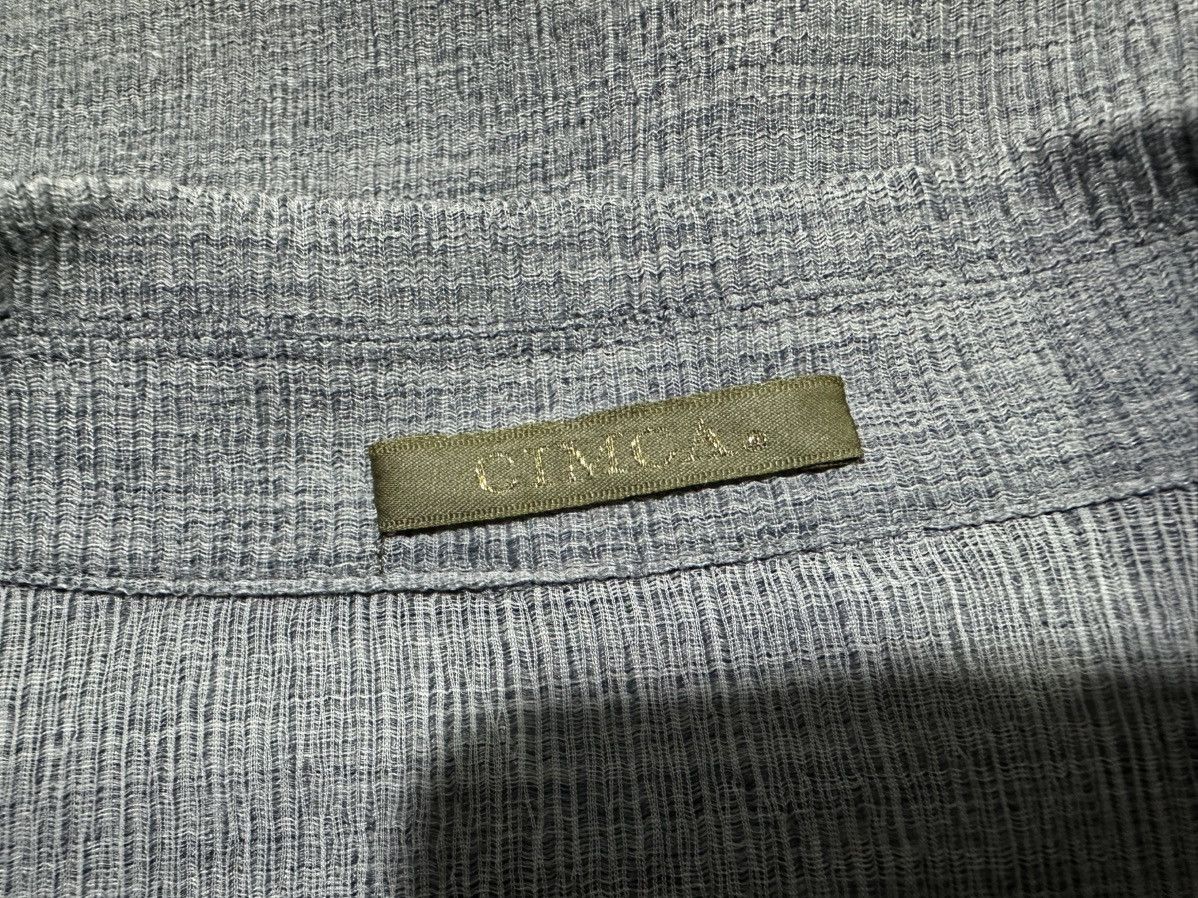 Japanese Brand 🔥Japanese Vintage Cimca Pleats Shirt 4 Pockets Size US L / EU 52-54 / 3 - 6 Thumbnail