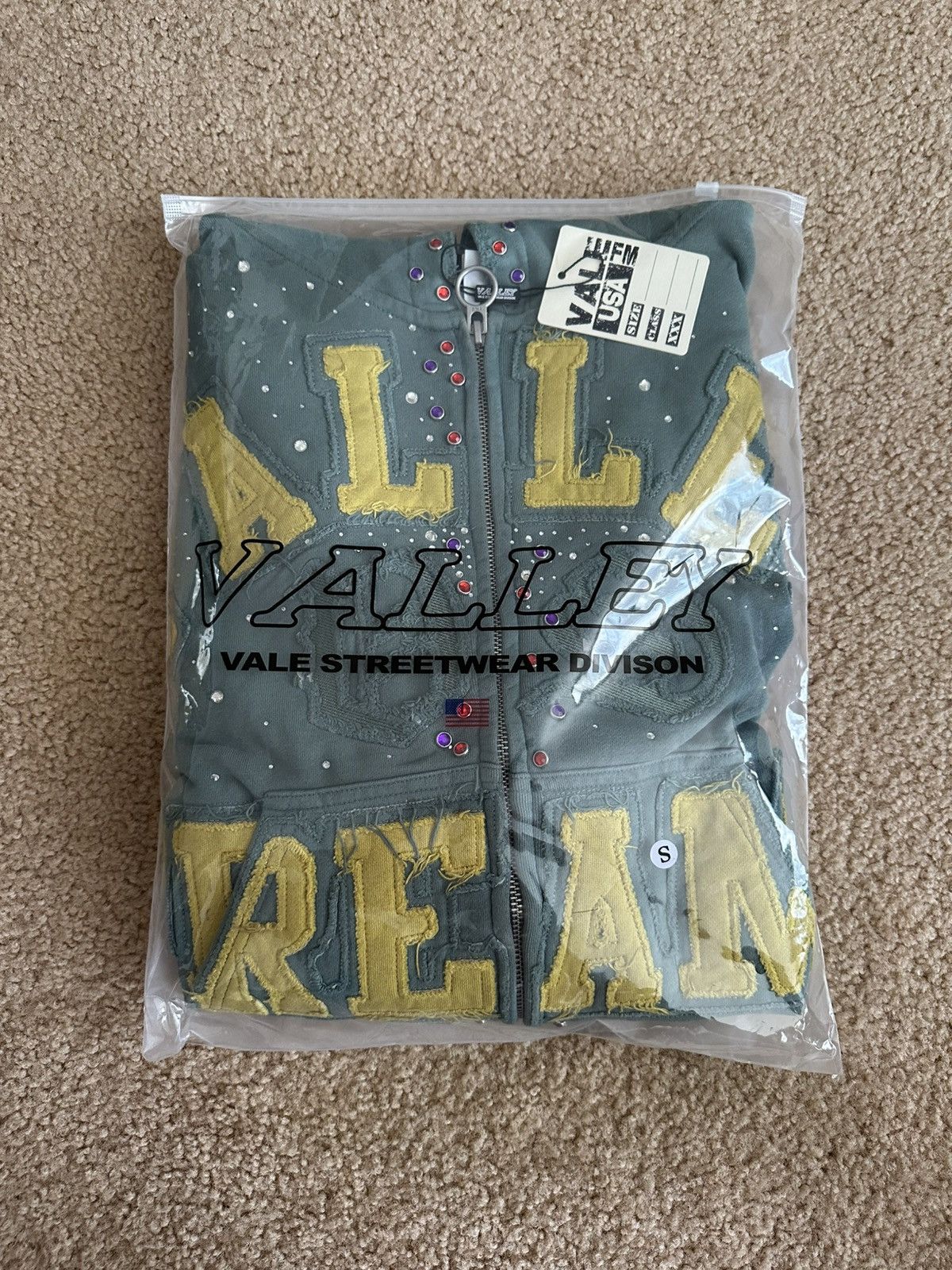 Vale Vale Lives Green Bank Classico Zip Up Hoodie Small Size US S / EU 44-46 / 1 - 9 Thumbnail