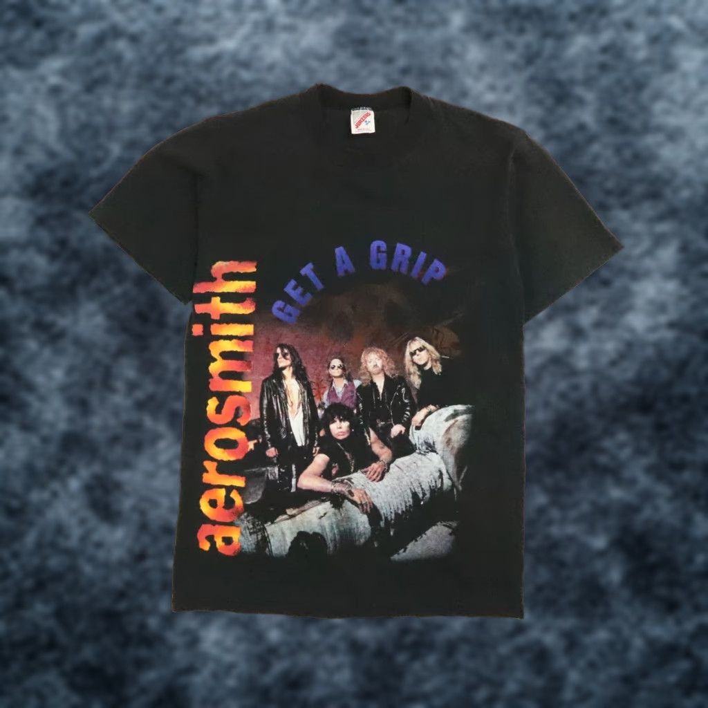 エアロスミスTシャツ（WORLD TOUR 1994） 97's AEROSMITH NINE LIVES