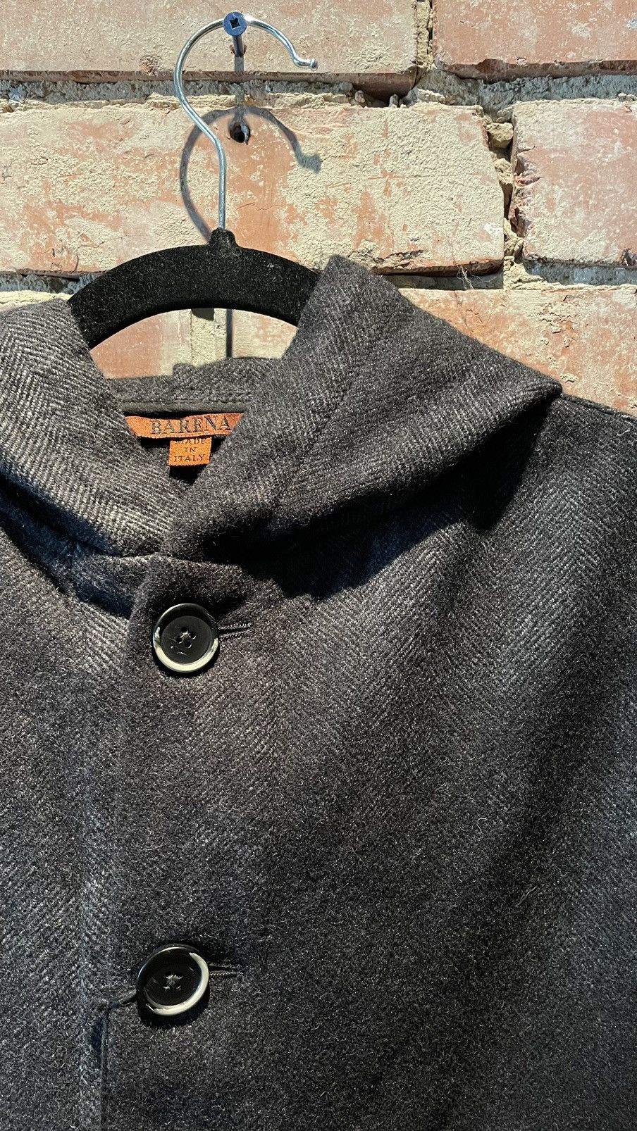 Barena × Barena Venezia Barena Patch-Dyed Hooded Wool Jacket Size US S / EU 44-46 / 1 - 3 Thumbnail