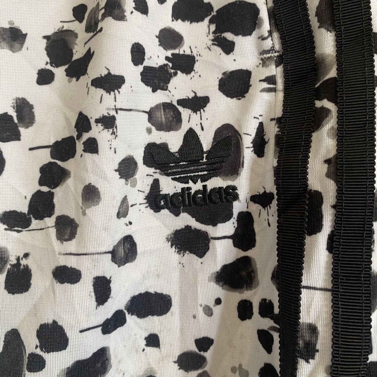 Vintage Adidas Culottes Ink Dot Trefoil Shorts Size US 29 - 4 Thumbnail