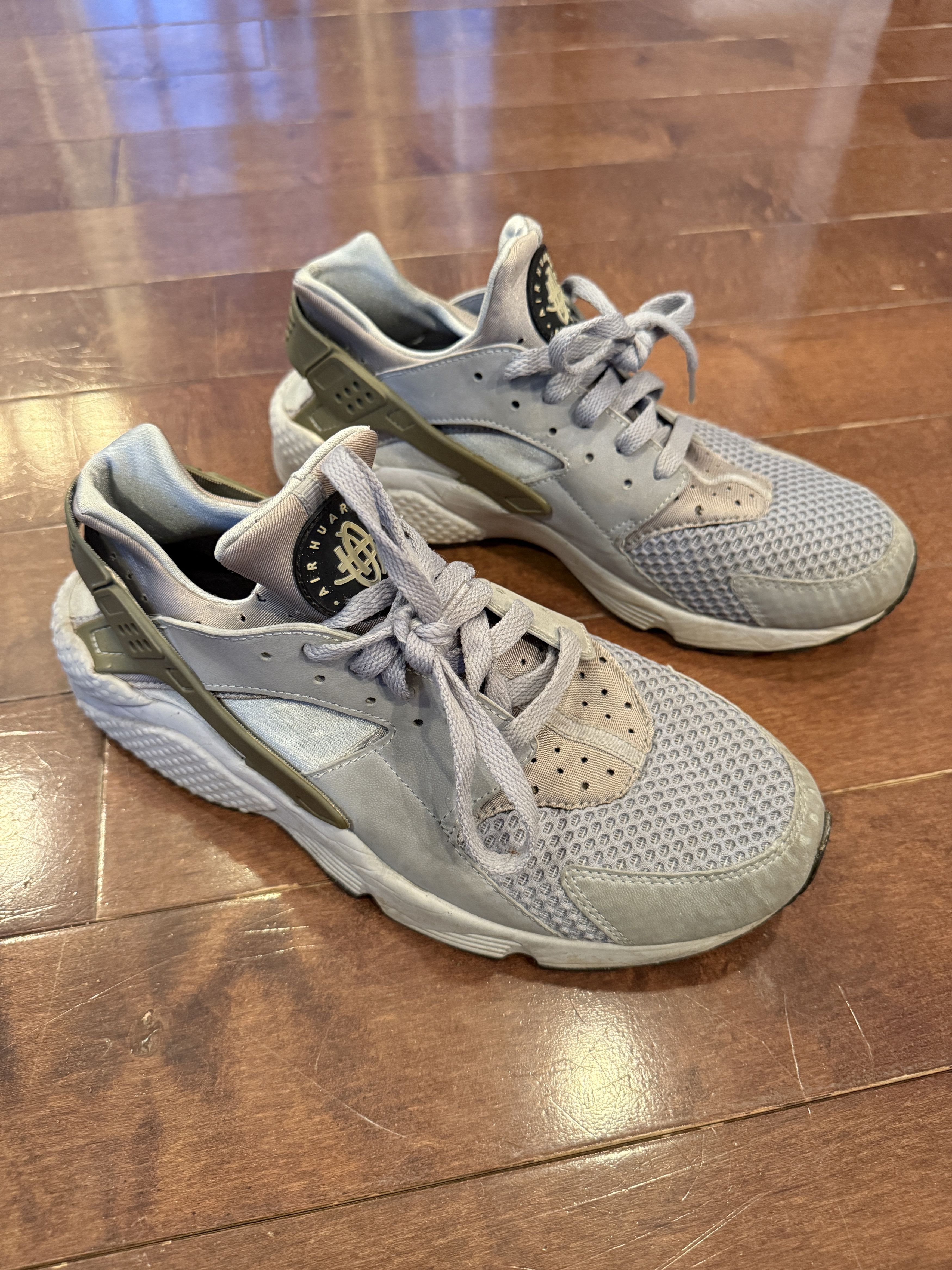 Nike Nike Nike Air Huarache Wolf Grey Size 11 Used. Size US 11 / EU 44 - 3 Thumbnail