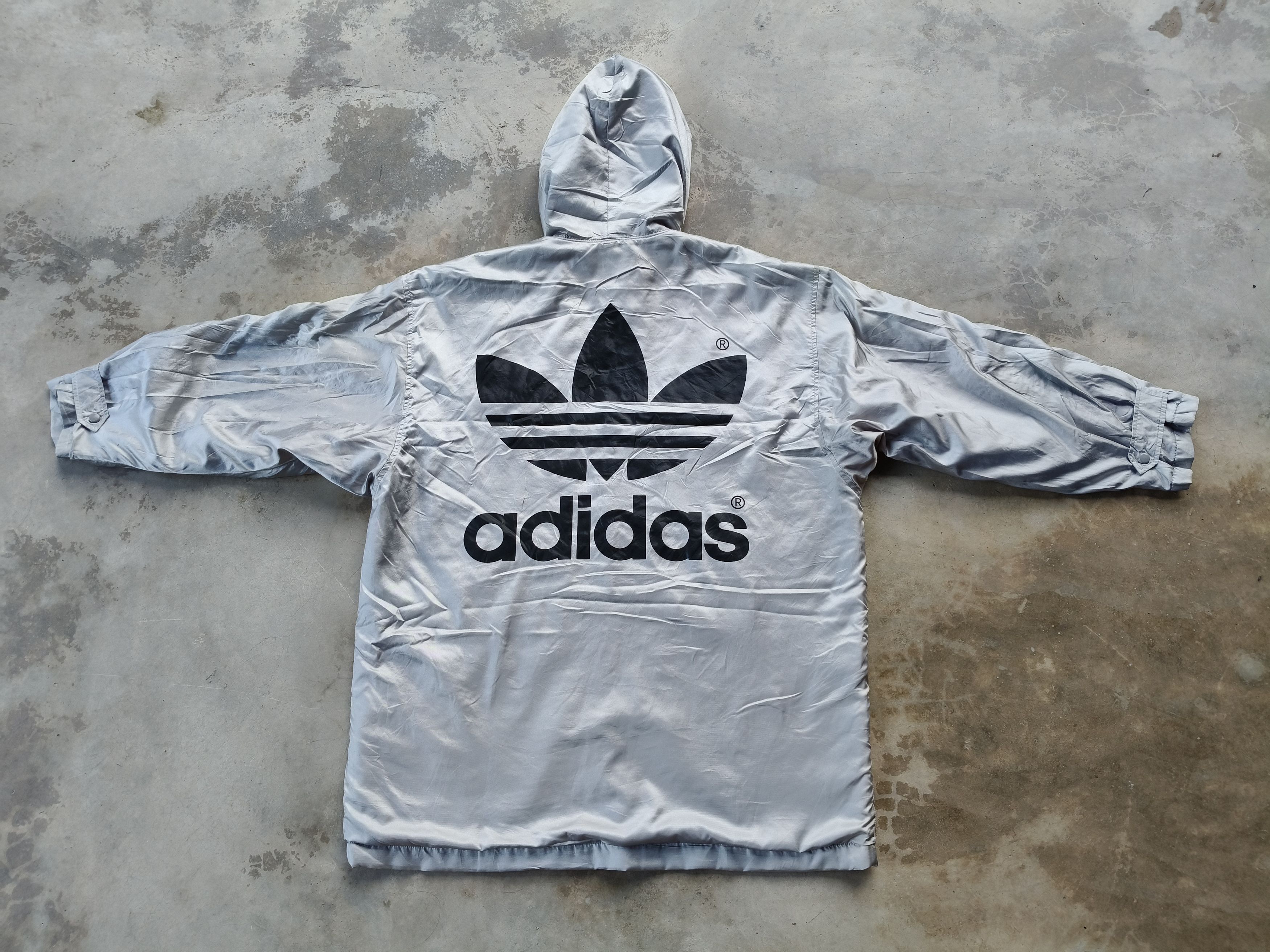 Adidas Vintage Adidas Parka Sherpa Jacket Size US L / EU 52-54 / 3 - 4 Thumbnail