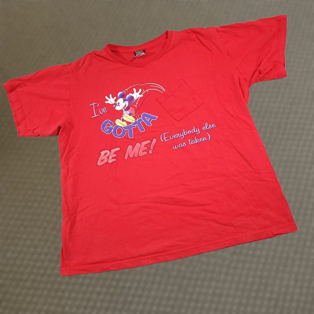 Mickey Unlimited VINTAGE Mickey Unlimited Mouse T-Shirt Womens Plus Jerry Leigh Red Size 4XL / US 24-26 - 1 Thumbnail