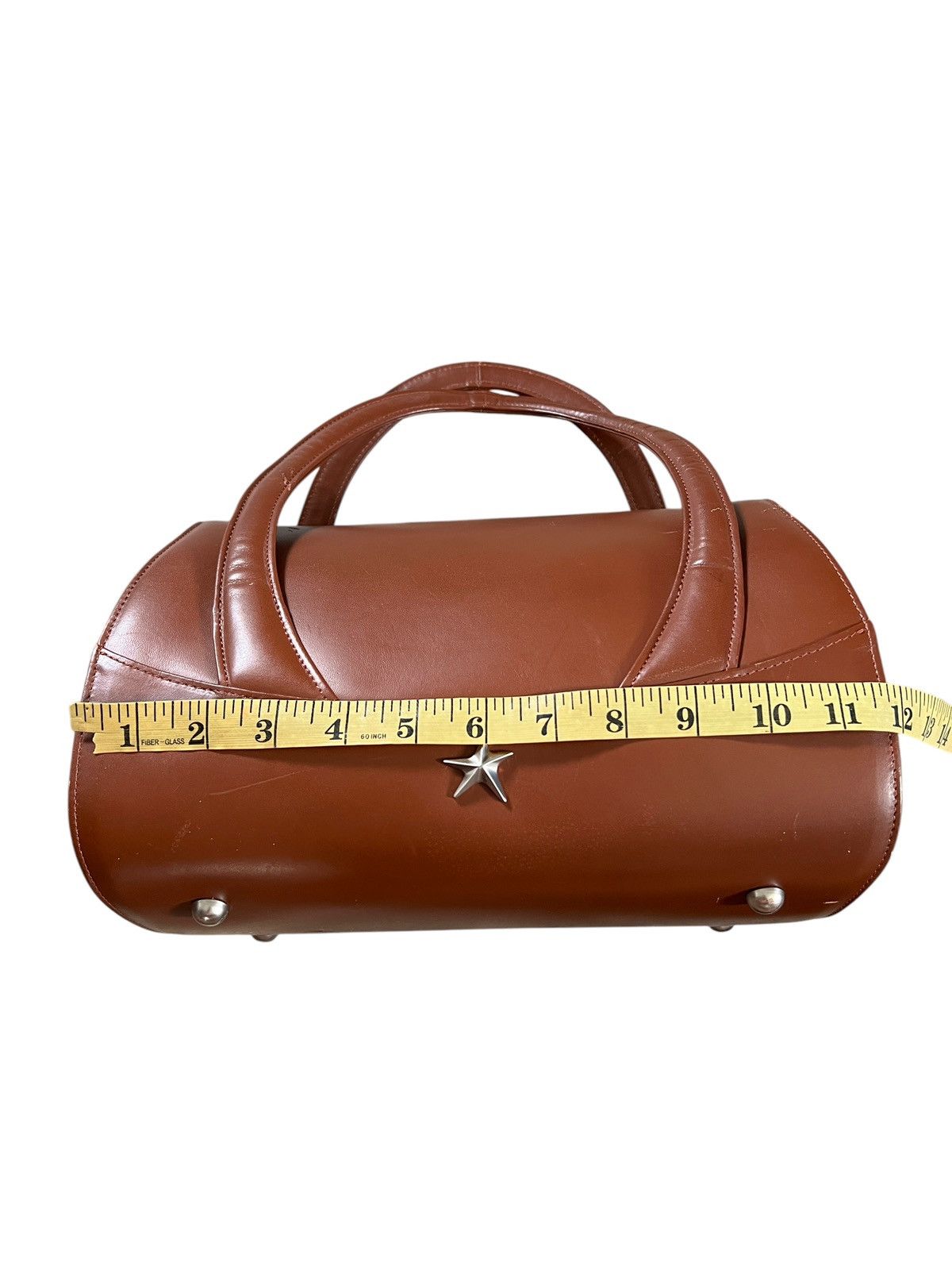 Thierry Mugler 1990 Thierry Mugler Paris Leather Handbag Size ONE SIZE - 23 Thumbnail
