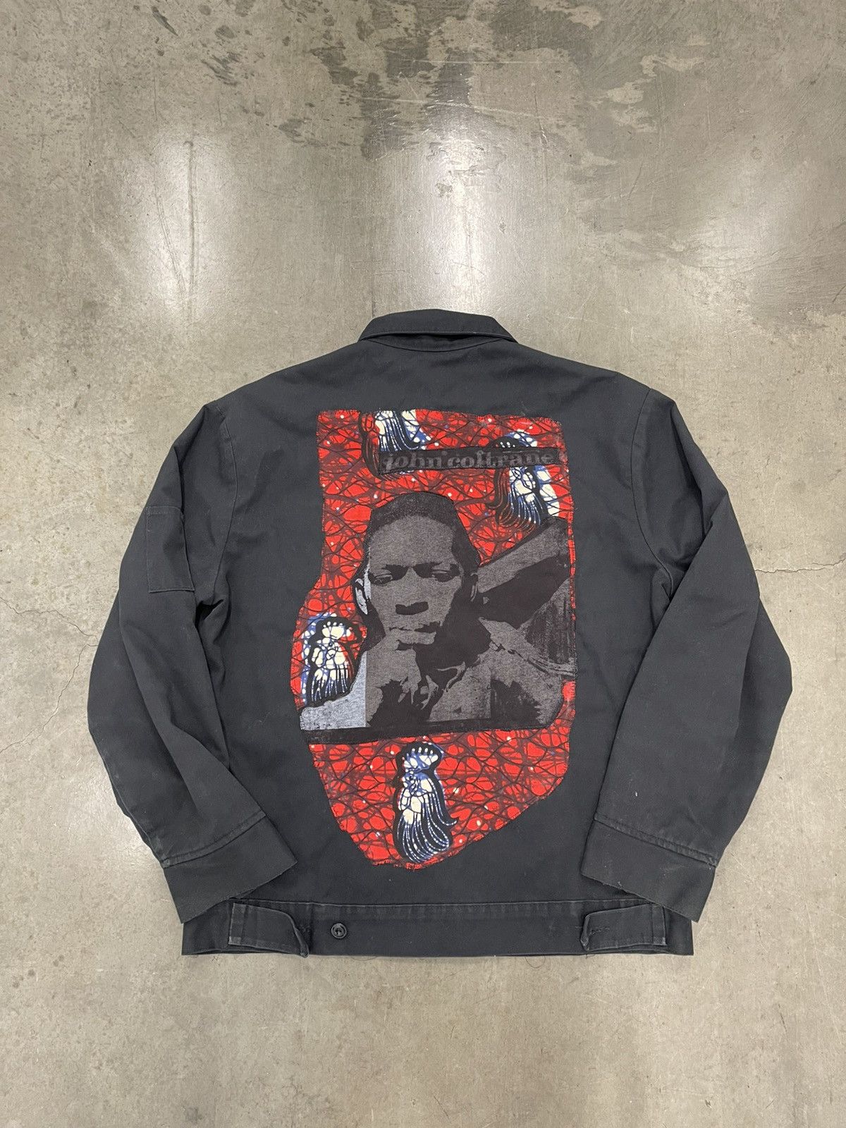 Other JOHN COLTRANE "SOULTRANE" PATCHWORK BLACK WORK JACKET Size US L / EU 52-54 / 3 - 1 Thumbnail