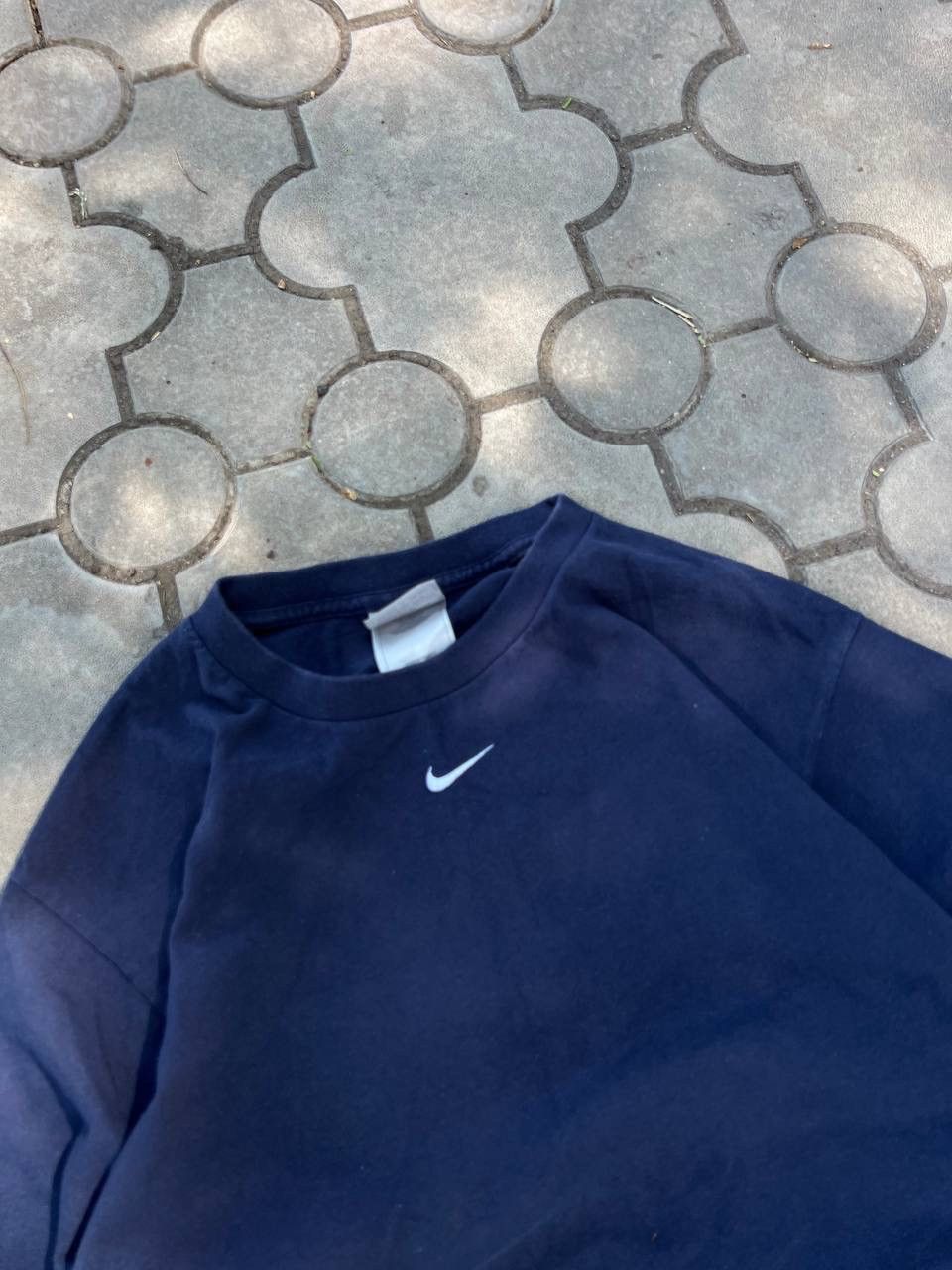Nike Vintage Nike Center Swoosh L/S Tee Shirt USA Size US S / EU 44-46 / 1 - 3 Thumbnail