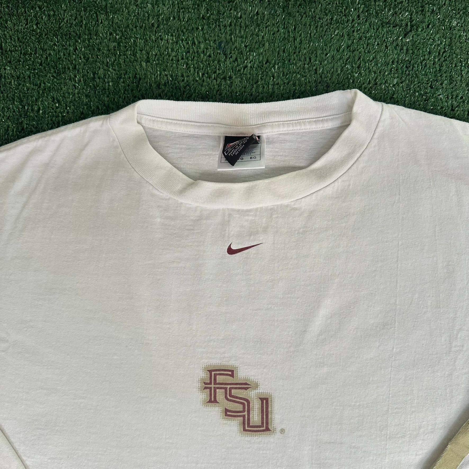 Nike Nike Florida State Seminoles T-Shirt FSU Center Swoosh Tee Size US XL / EU 56 / 4 - 2 Thumbnail