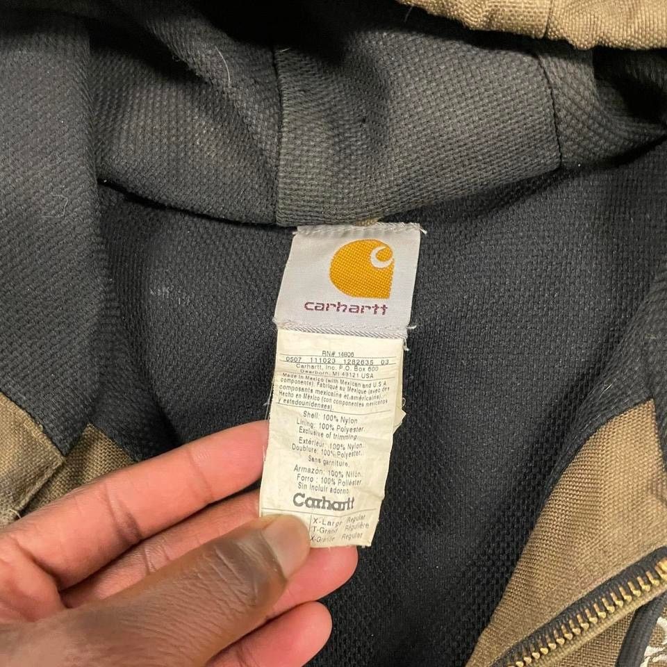 Carhartt × Vintage Vintage distressed carhartt Jacket Size US XL / EU 56 / 4 - 4 Thumbnail