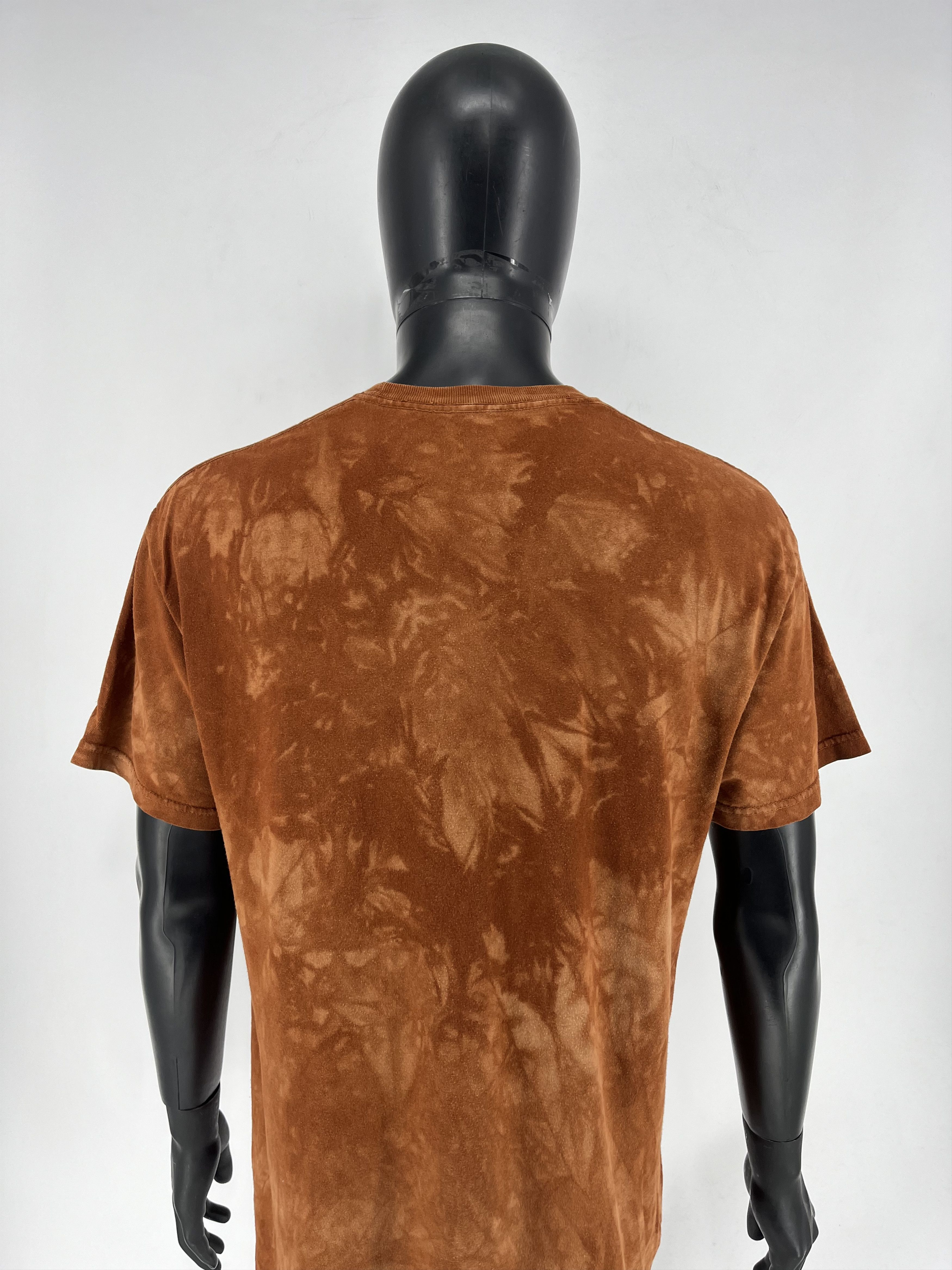 The Mountain × Vintage Y2K The Mountain Rattle Snake Graphic tee 00s orange tiedye Size US L / EU 52-54 / 3 - 9 Thumbnail