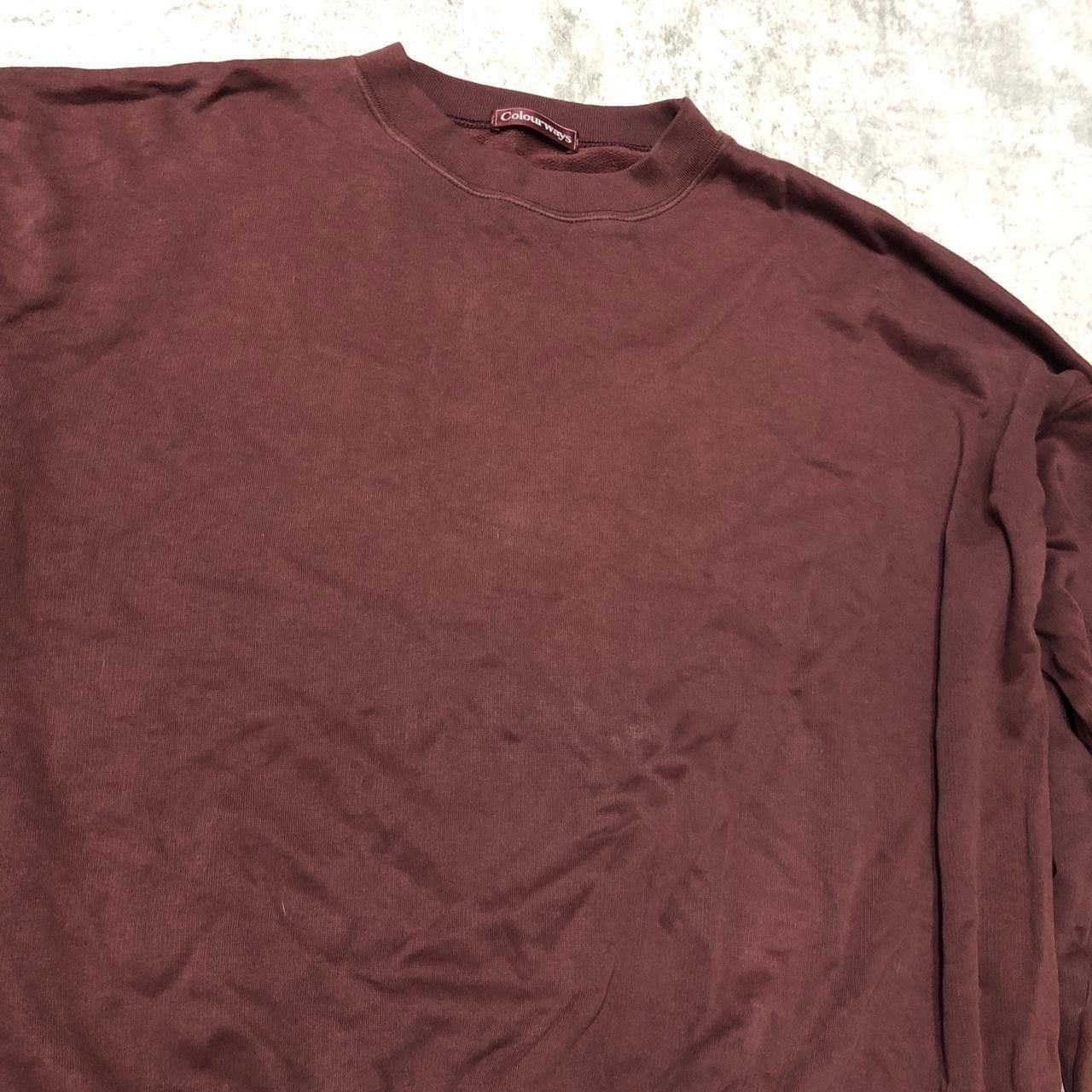 Other Brown vintage 90s crewneck sweatshirt #90s #crewneck Size US XL / EU 56 / 4 - 2 Thumbnail
