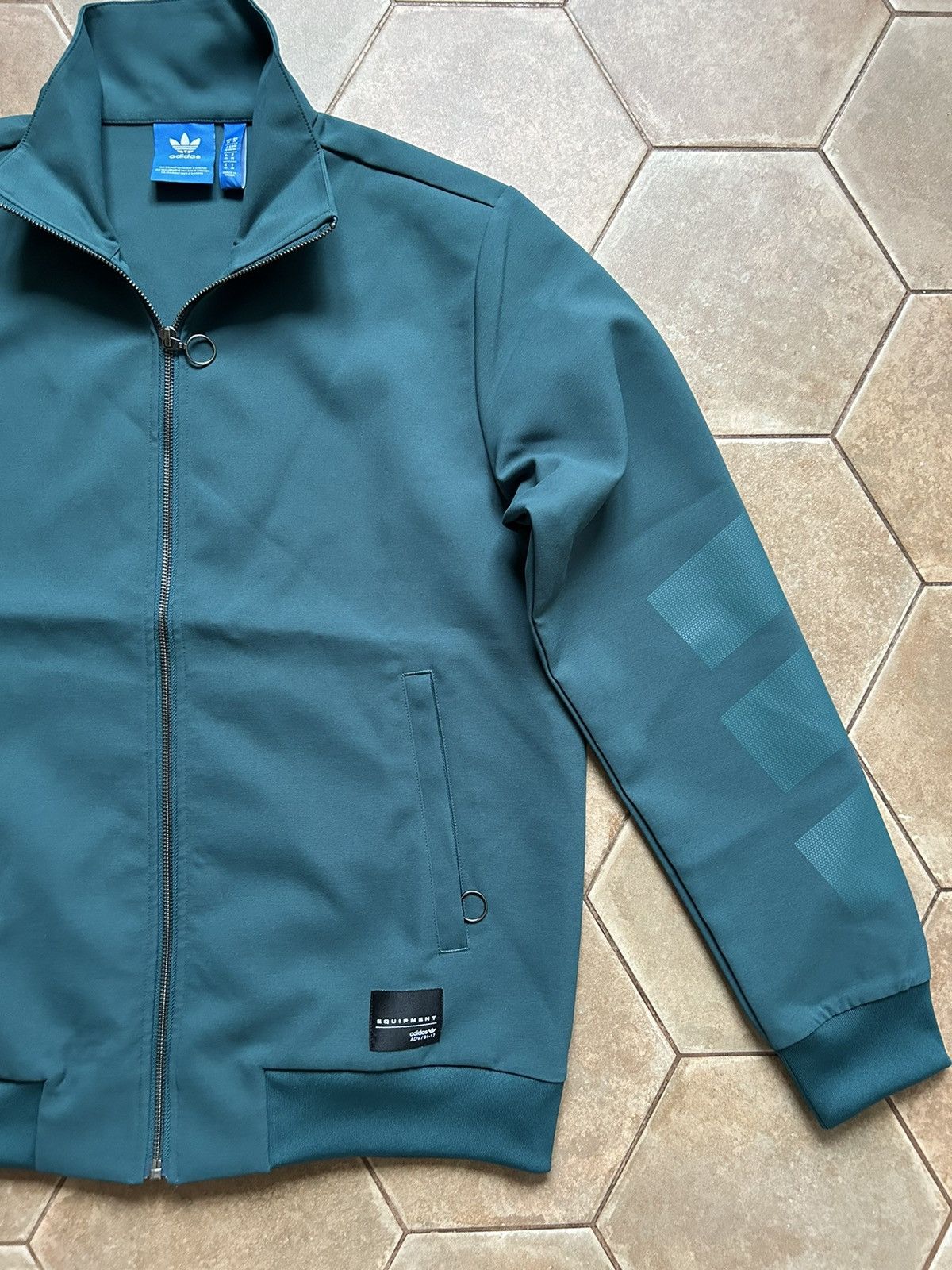 Adidas ADIDAS EQUIPMENT TRACK ZIP JACKET LOGO Size US M / EU 48-50 / 2 - 3 Thumbnail