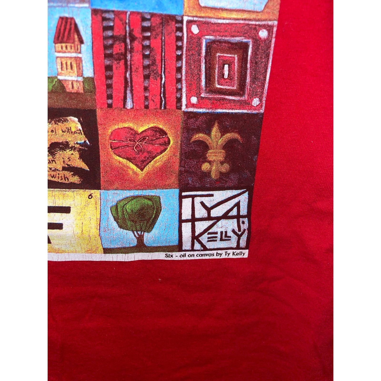 Gildan Vintage Nicfest Shirt Six Oil Canvas Art Museum Artwork XL Size US XL / EU 56 / 4 - 5 Thumbnail