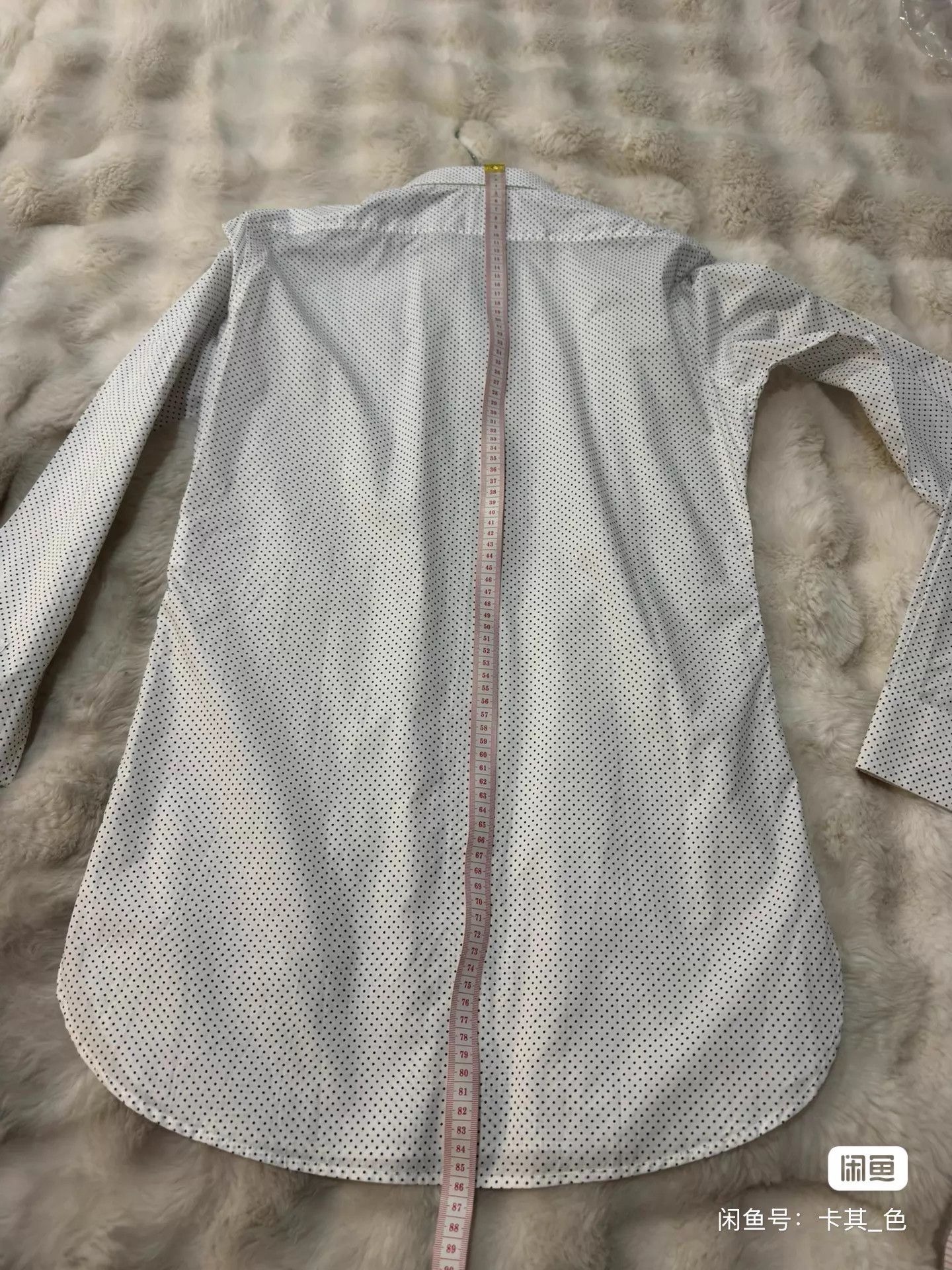 Saint Laurent Paris Saint Laurent SLP Hedi Slimane White Polka Dot Shirt 39 Size US M / EU 48-50 / 2 - 9 Thumbnail