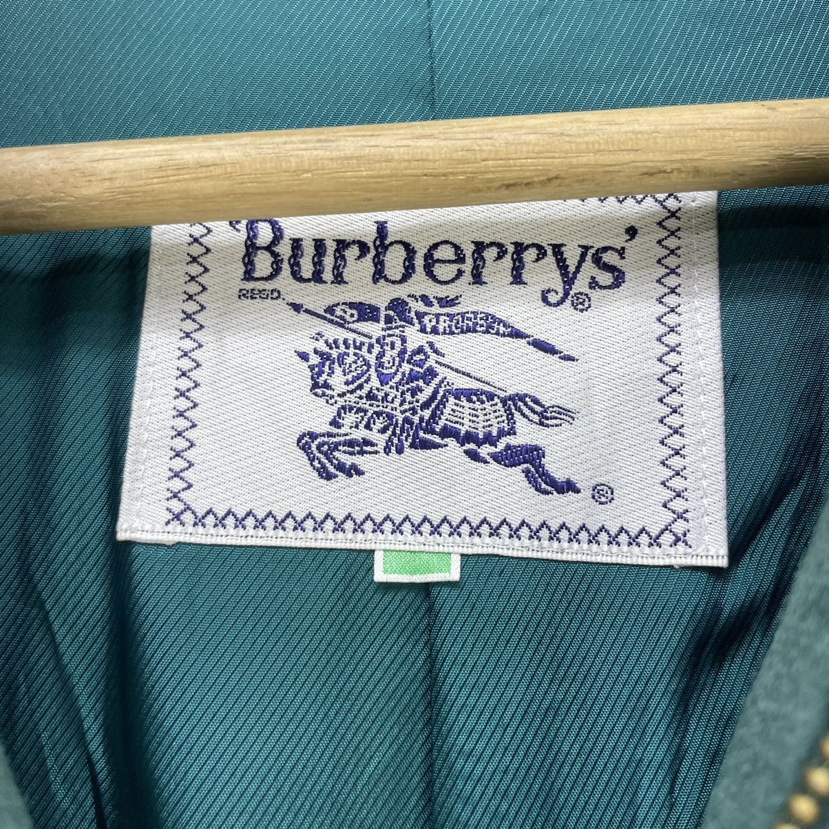 Burberry 🔥Vintage Burberrys Leather Belt Jacket Size M / US 6-8 / IT 42-44 - 4 Thumbnail