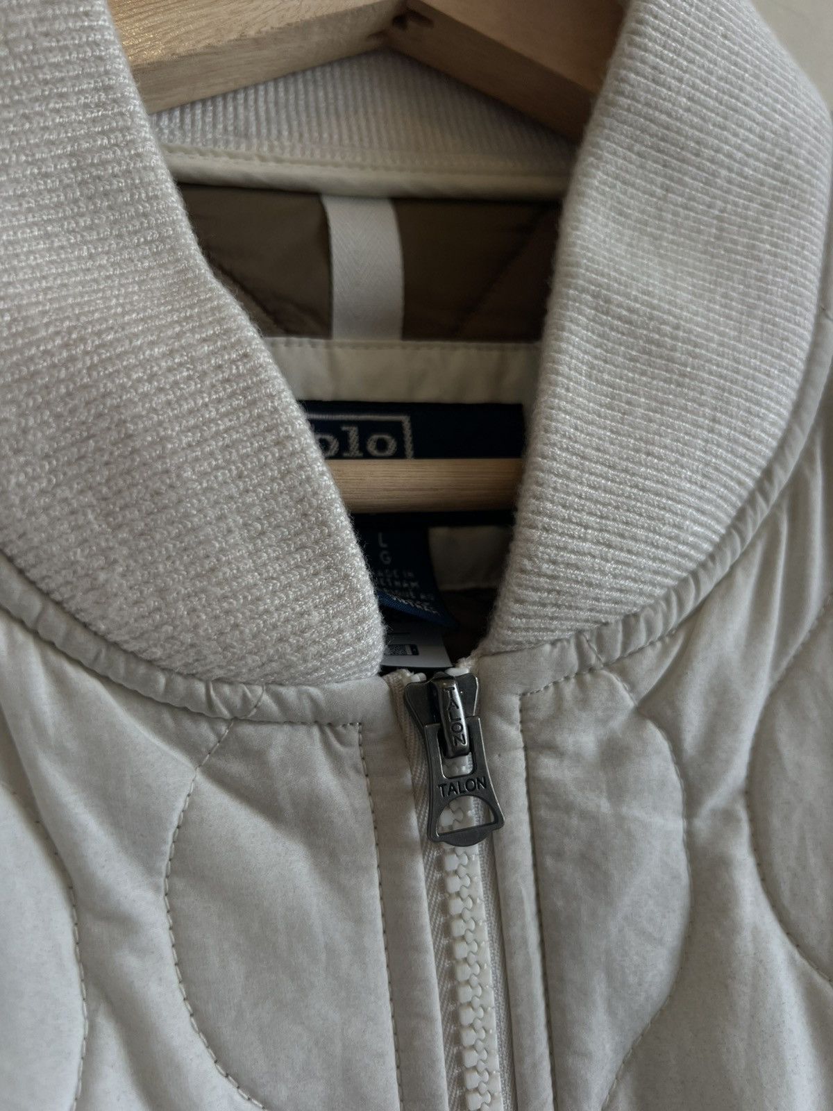 RRL Ralph Lauren Vintage Polo Ralph Lauren Quilted Bomber Jacket RRL Military Size US L / EU 52-54 / 3 - 4 Thumbnail