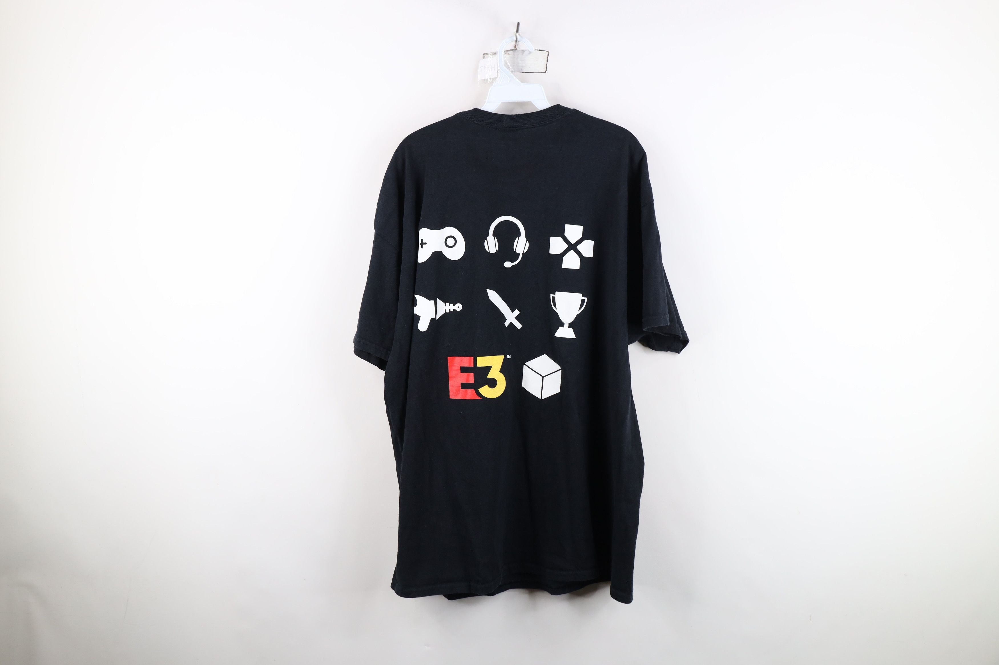 Vintage Y2K Electronic Entertainment Expo Los Angeles T-Shirt Black Size US XXL / EU 58 / 5 - 11 Thumbnail