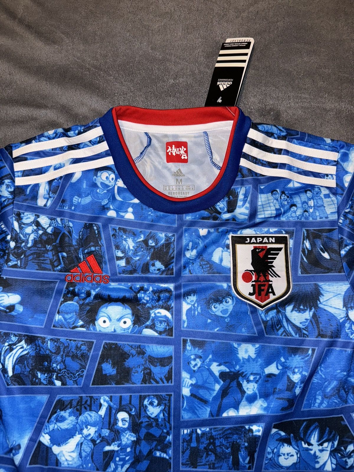 Adidas JAPAN rare Anime football jersey 2022 Size US M / EU 48-50 / 2 - 2 Thumbnail
